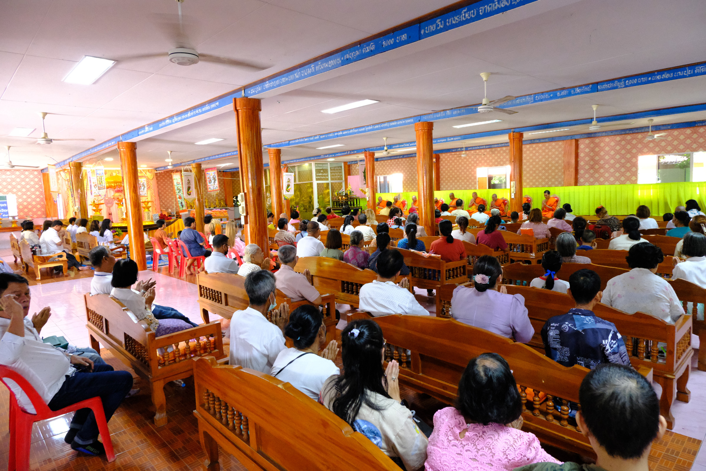 ภาพร่วมพิธีกรรมวัดปากคลองไข่เน่า