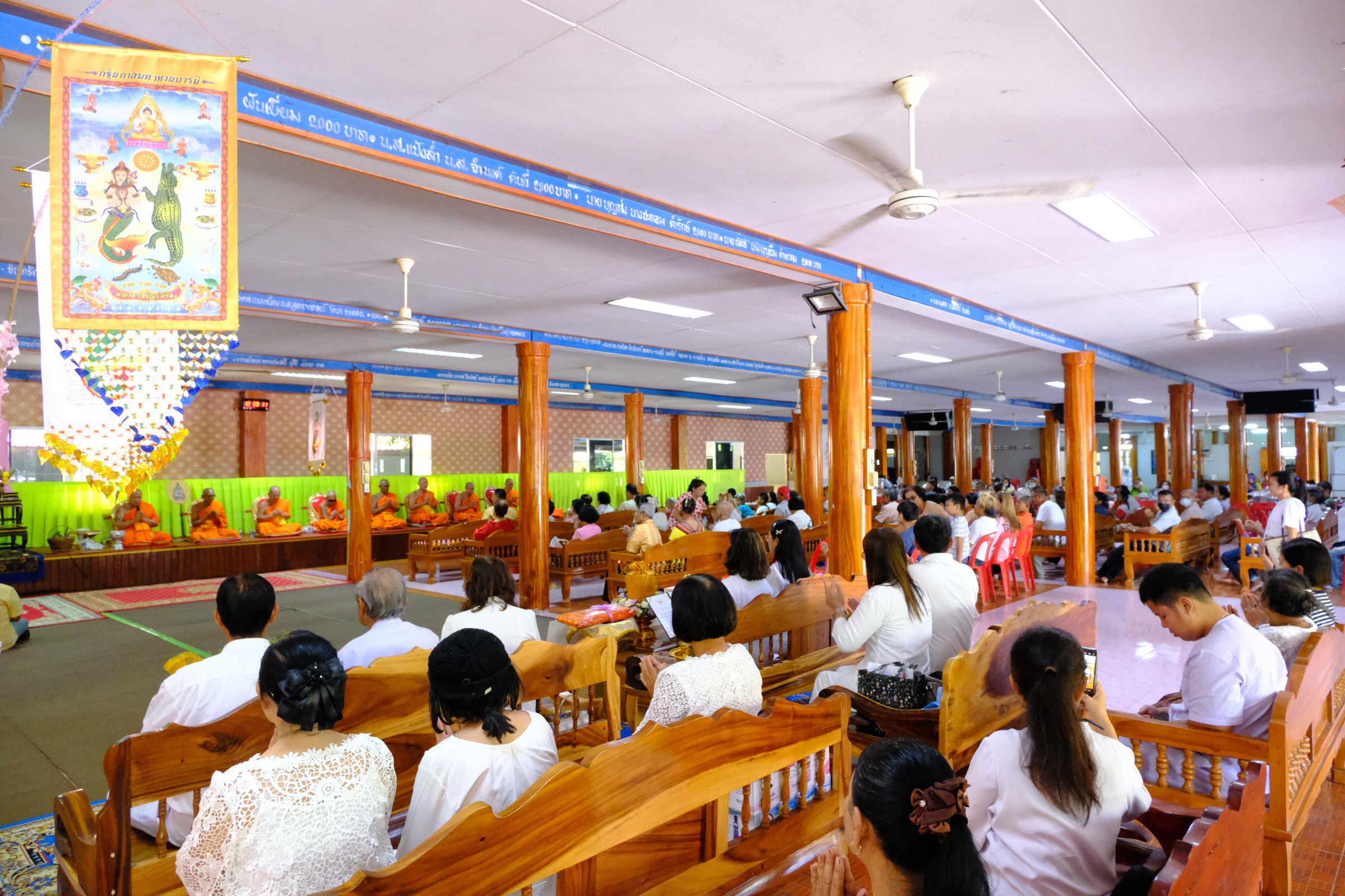 ภาพร่วมพิธีกรรมวัดปากคลองไข่เน่า