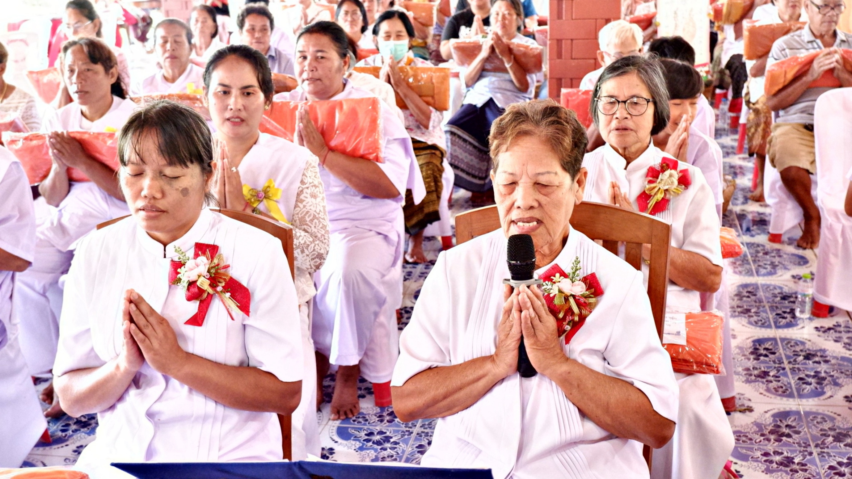 ภาพกล่าวคำถวายกฐินวัดเขาใหญ่สามัคคีธรรม