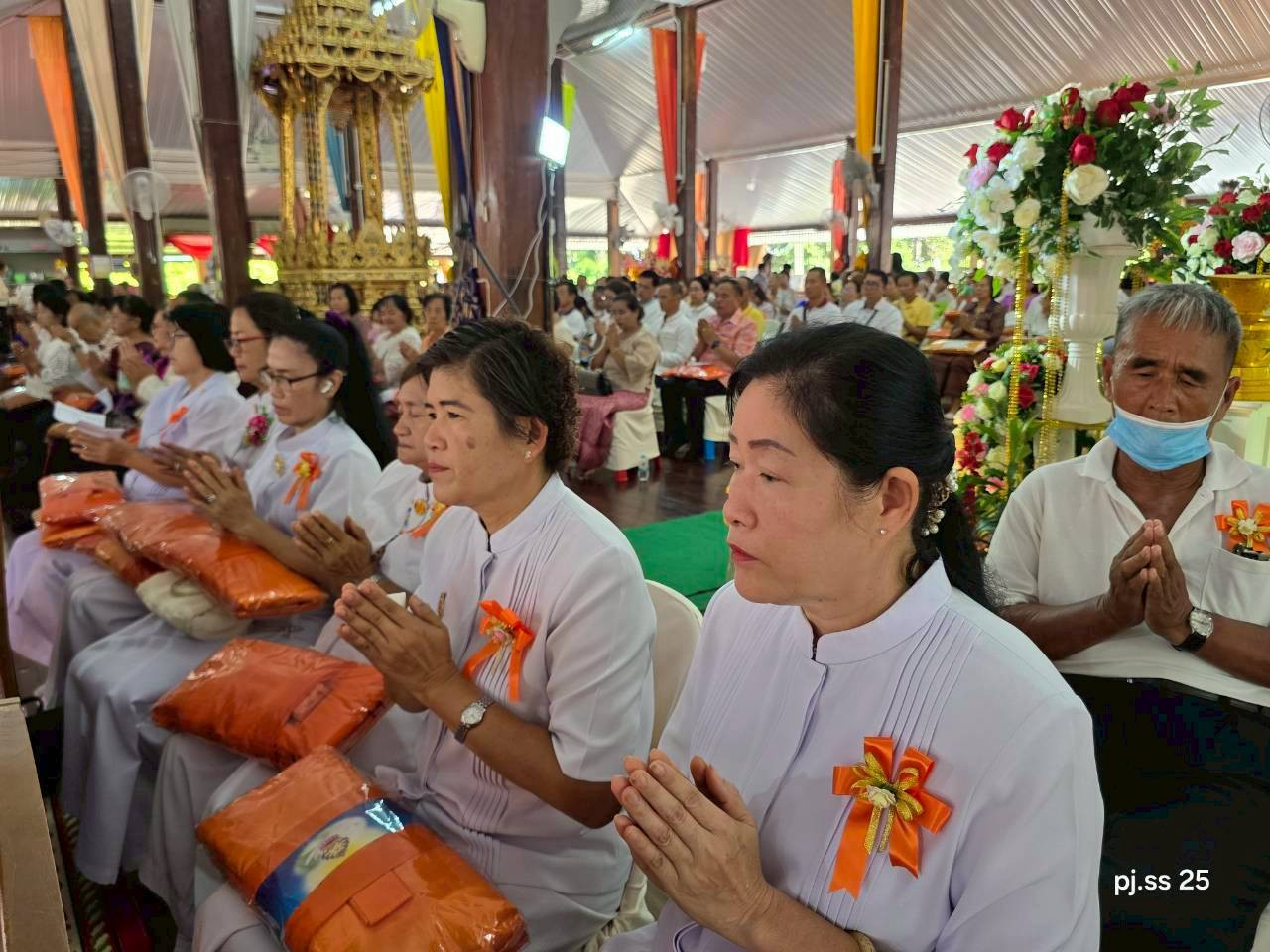 ภาพร่วมพิธีกรรมวัดอรัญญิการาม