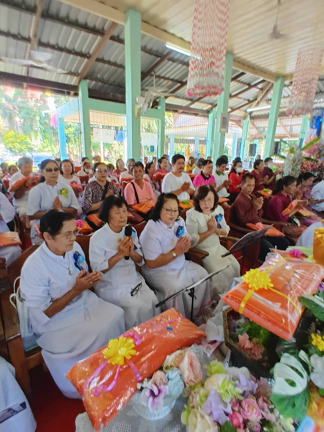 ภาพกล่าวคำถวายกฐินวัดหนองคันธมาศ