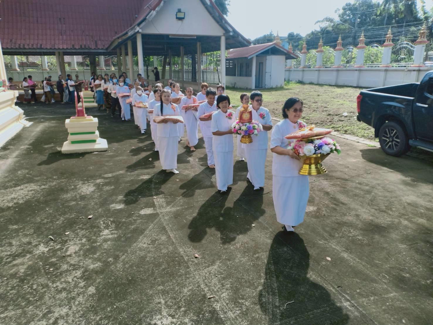 ภาพร่วมพิธีกรรมวัดเขาแก้ว