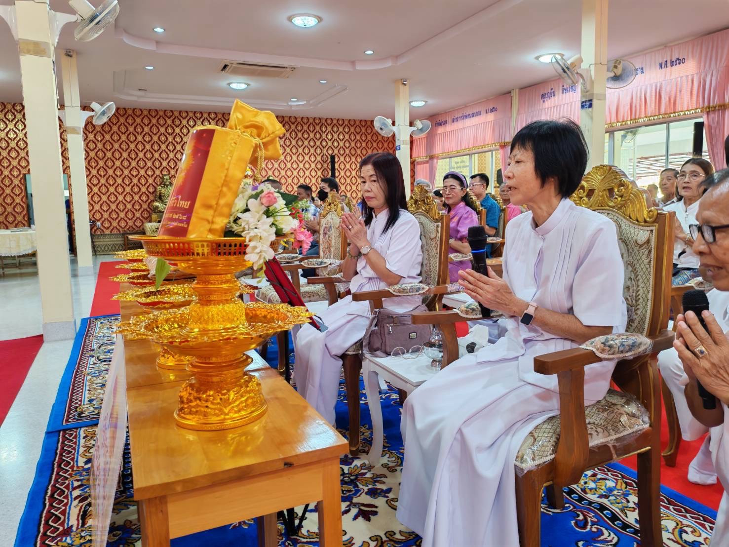 ภาพร่วมพิธีกรรมวัดทัพทันวัฒนาราม