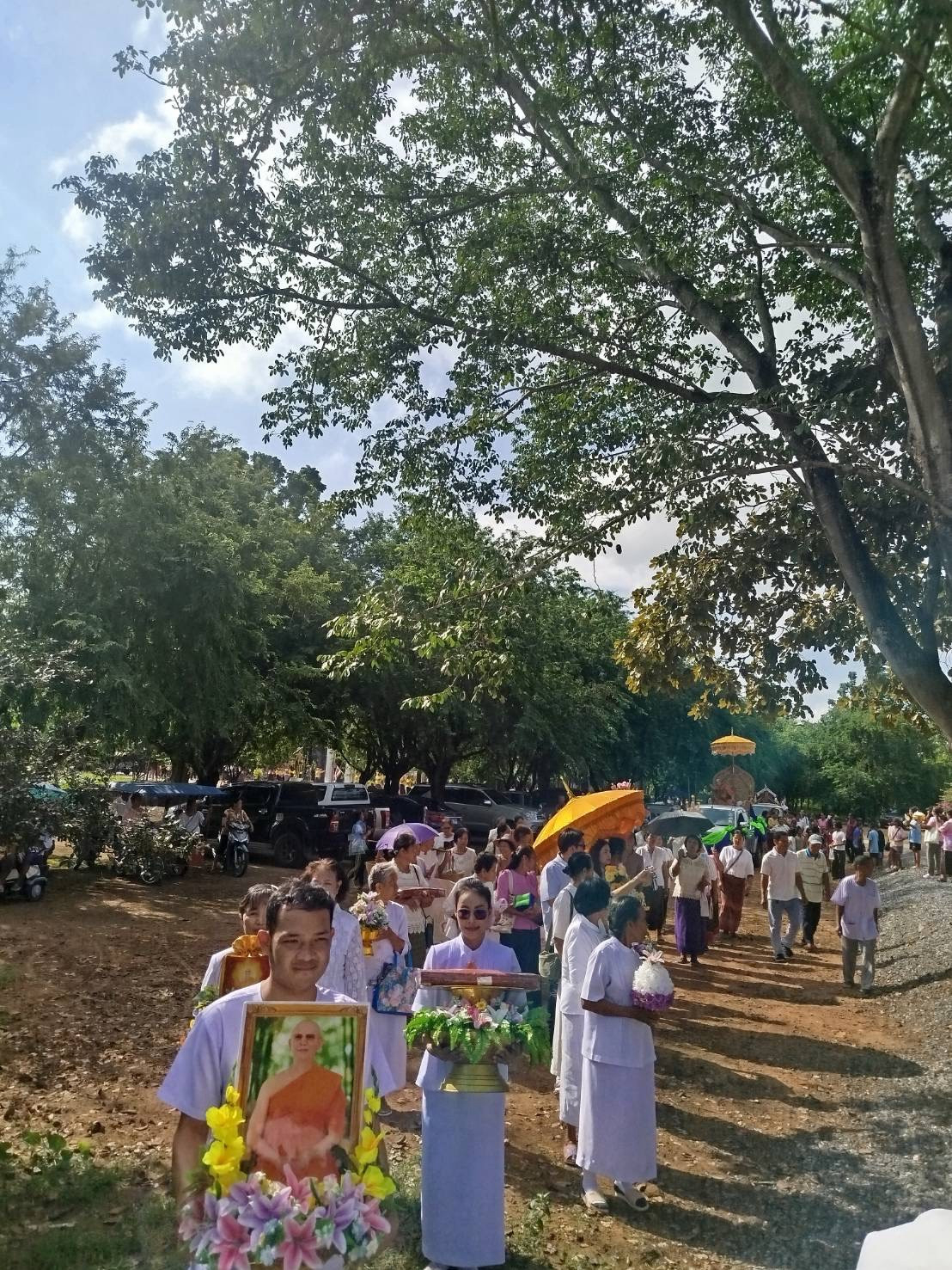 ภาพร่วมพิธีกรรมวัดช้างพัง