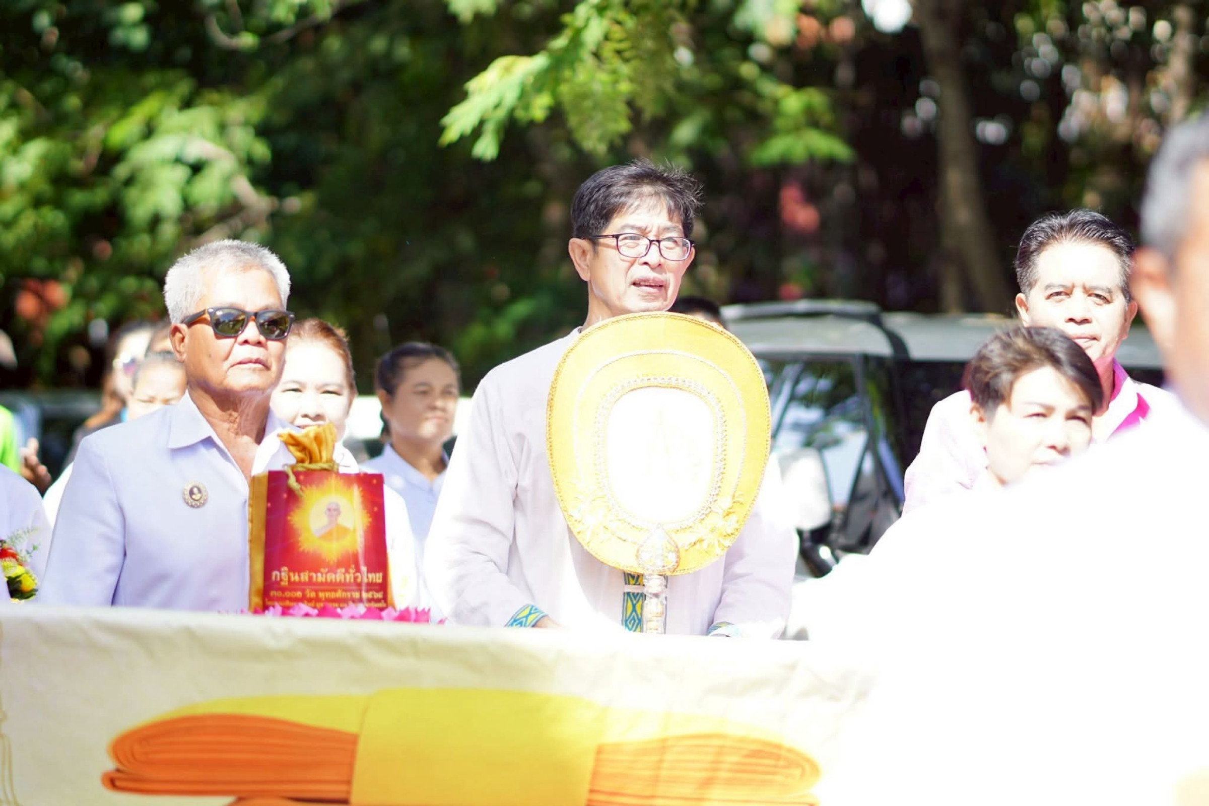 ภาพร่วมพิธีกรรมมหาวิทยาลัยมหาจุฬาลงกรณราชวิทยาลัย วิทยาลัยสงฆ์ชัยภูมิ