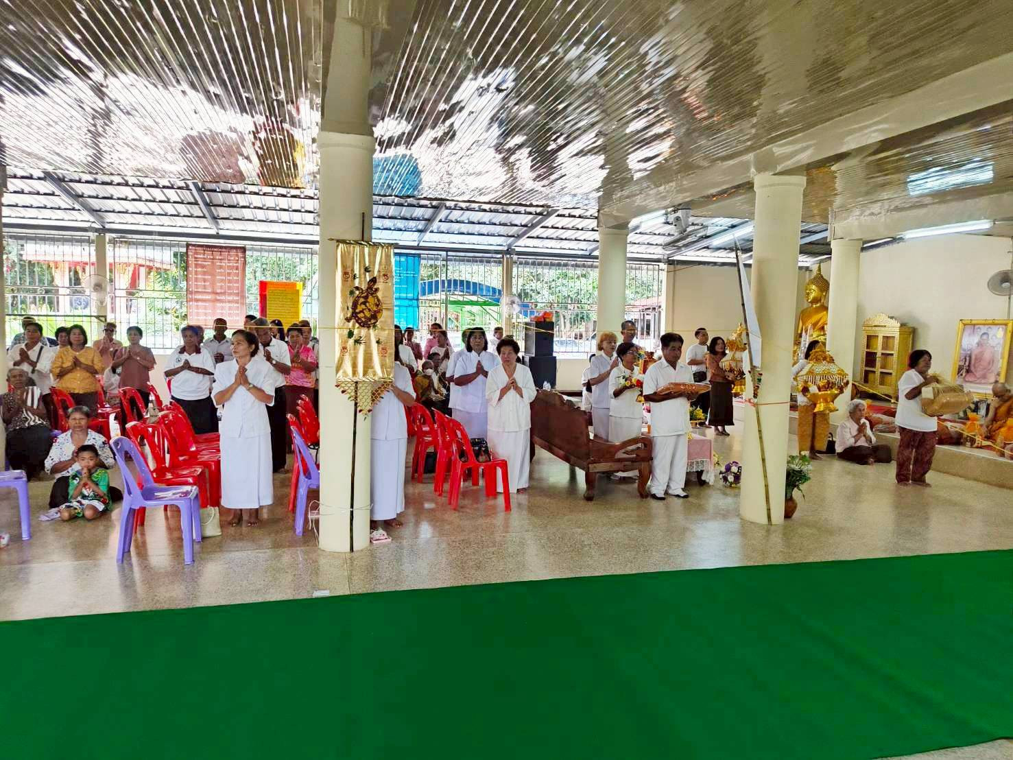 ภาพร่วมพิธีกรรมวัดชัยศิริพนาราม