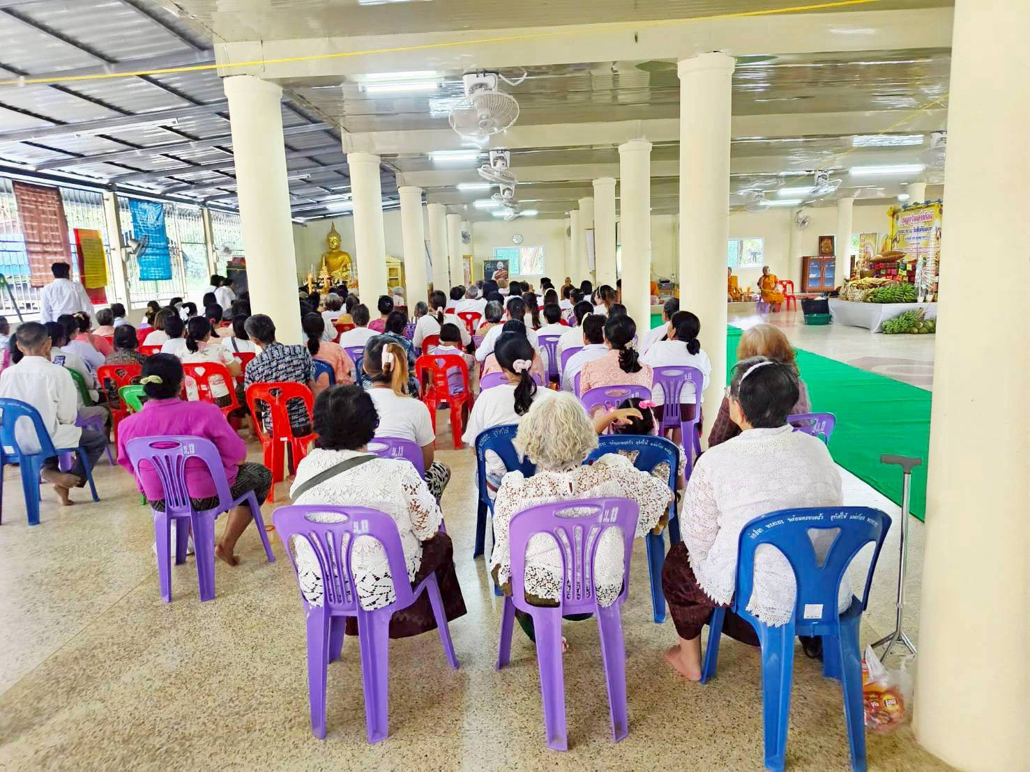 ภาพร่วมพิธีกรรมวัดชัยศิริพนาราม