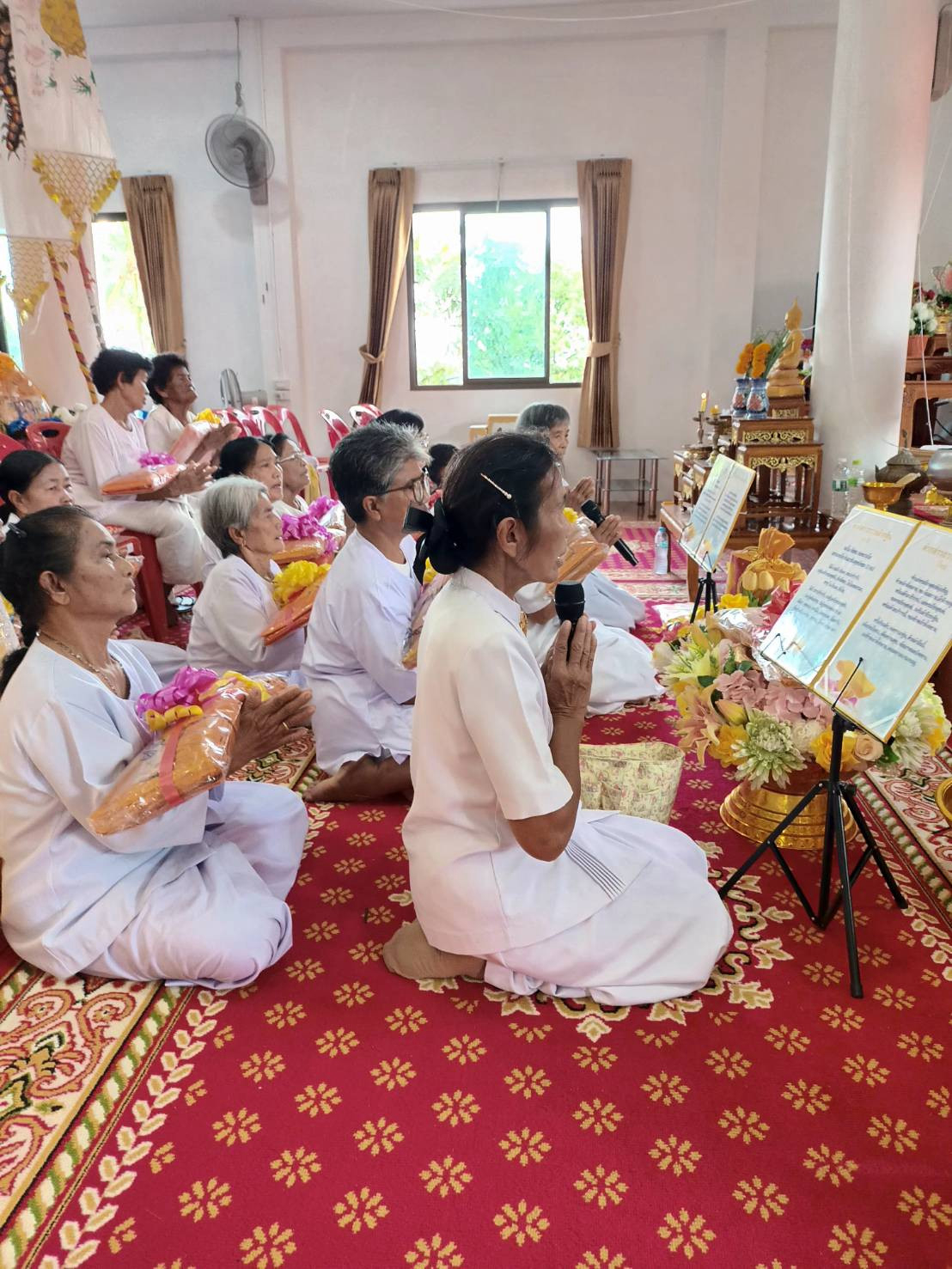 ภาพร่วมพิธีกรรมวัดศรีสนามคงคา