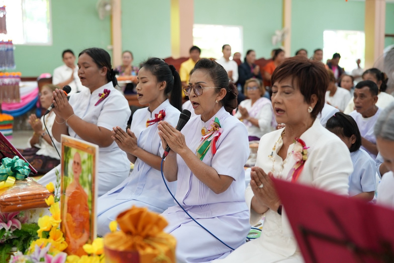 ภาพกล่าวคำถวายกฐินวัดธาตุวนาราม