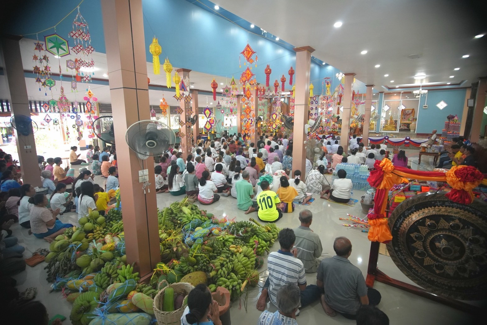ภาพร่วมพิธีกรรมวัดธาตุวนาราม
