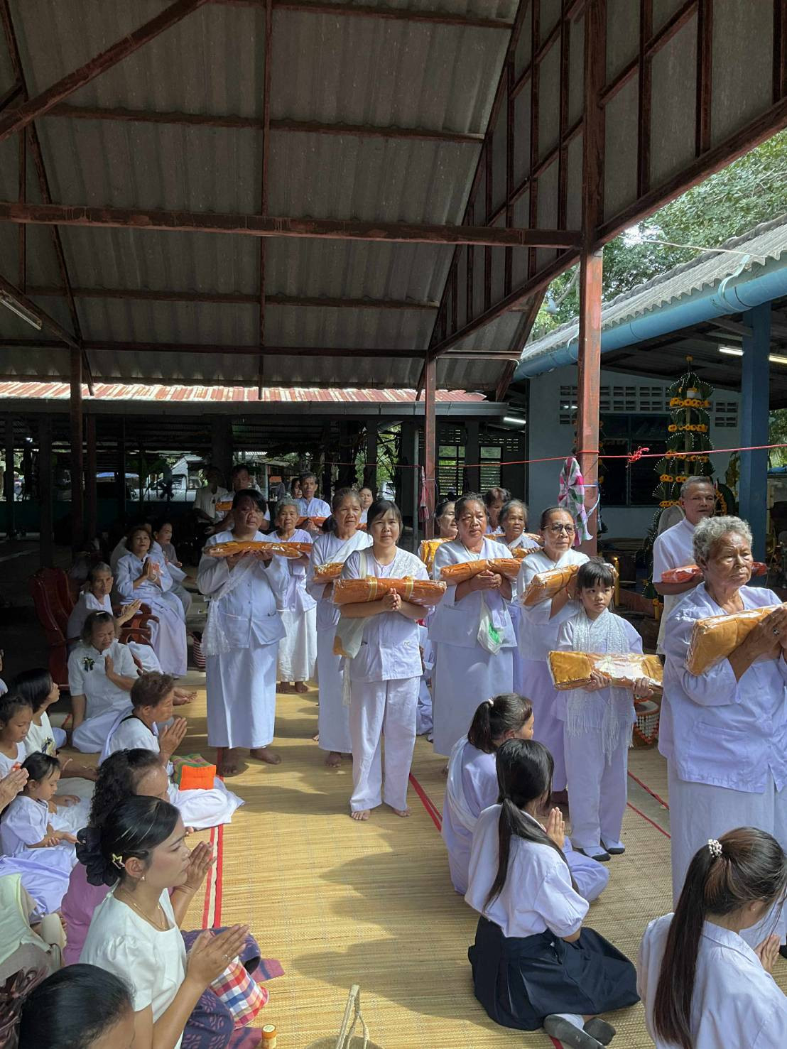 ภาพร่วมพิธีกรรมวัดอุดร