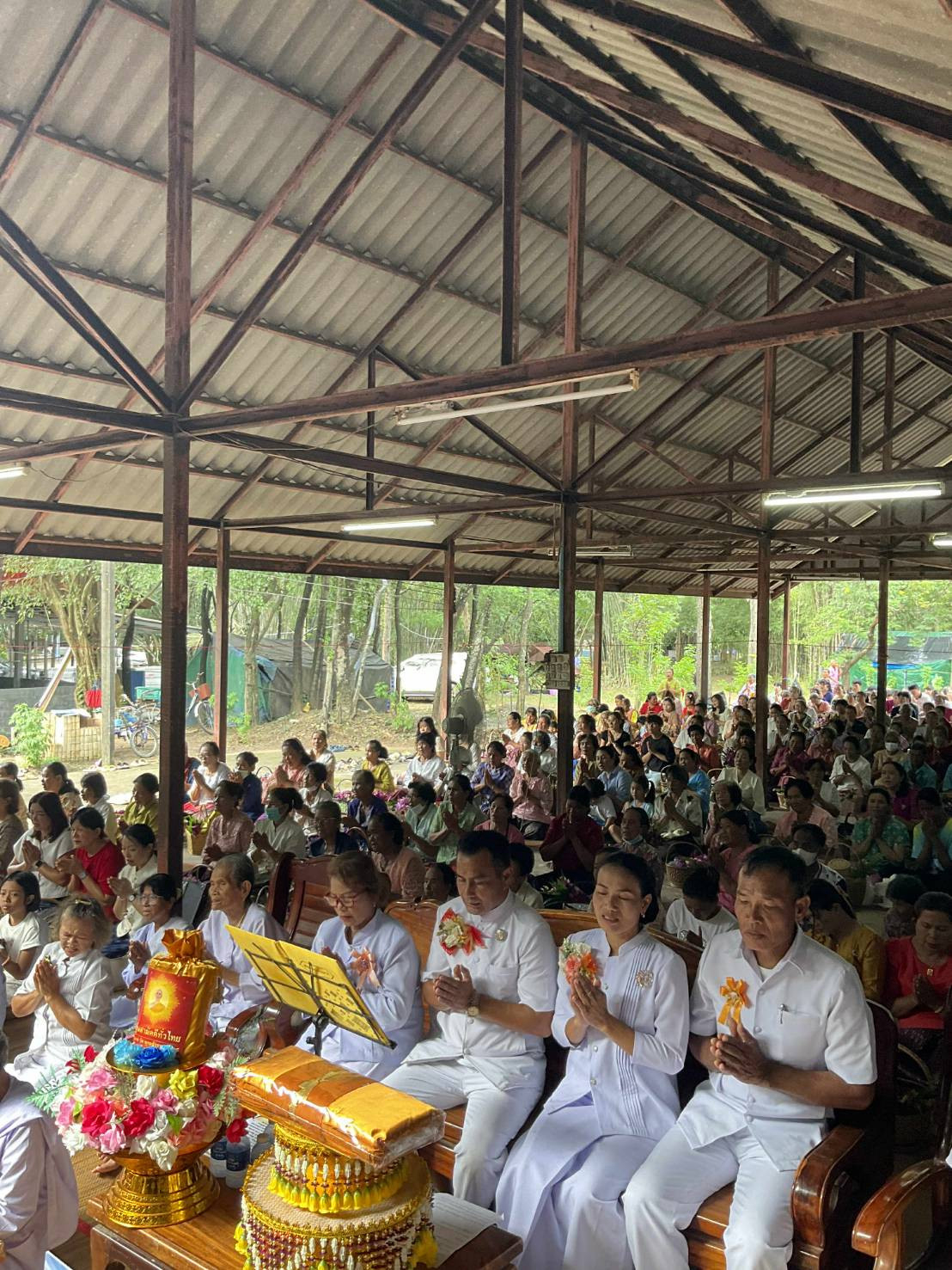 ภาพร่วมพิธีกรรมวัดอุดร
