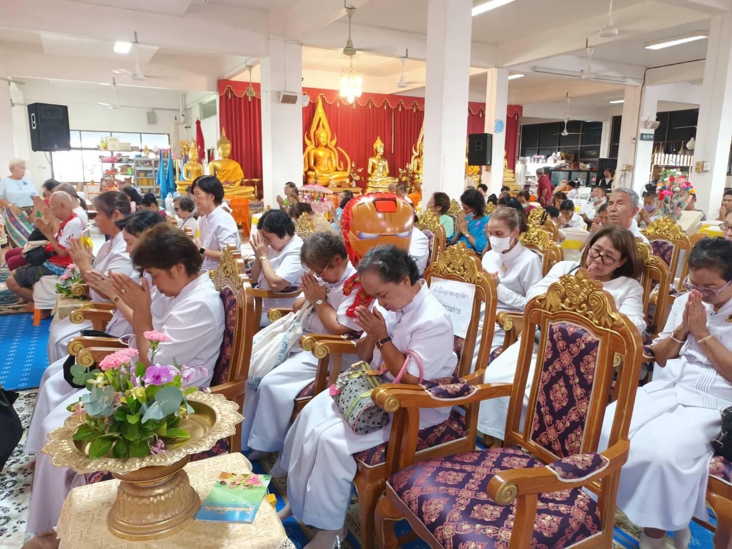 ภาพร่วมพิธีกรรมวัดคลองหนึ่ง