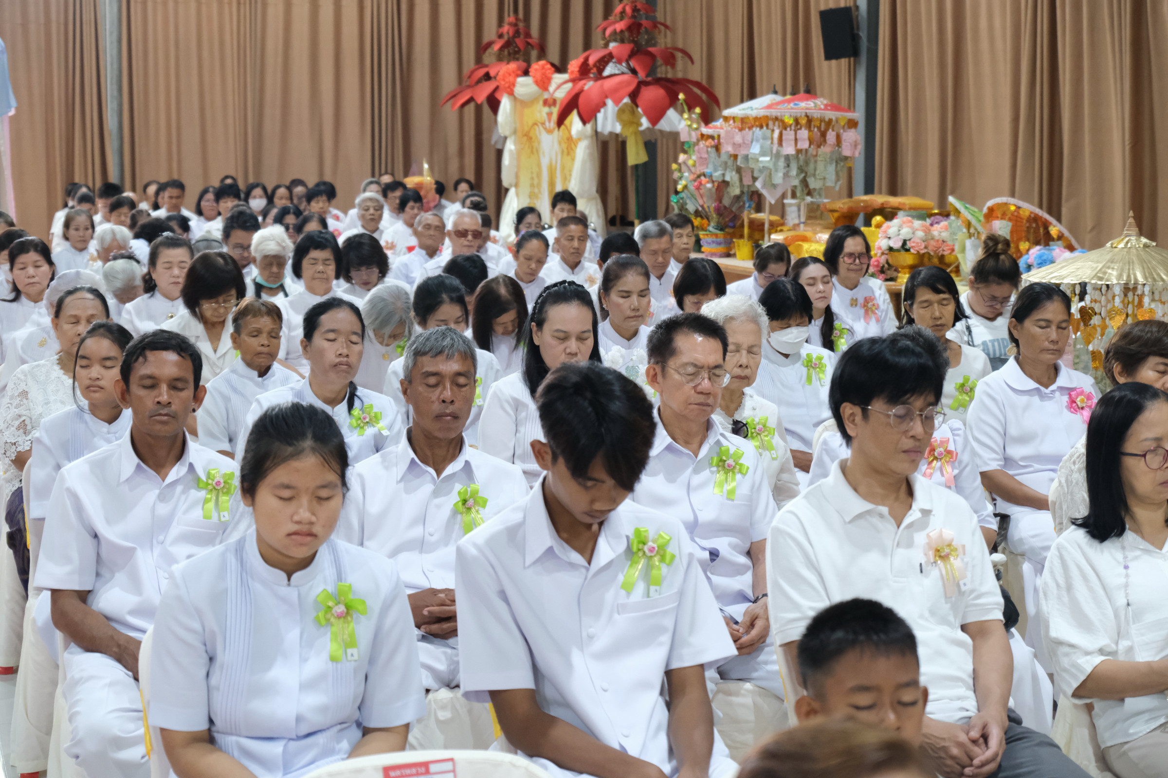 ภาพร่วมพิธีกรรมศูนย์อบรมเยาวชนคลองหลวง