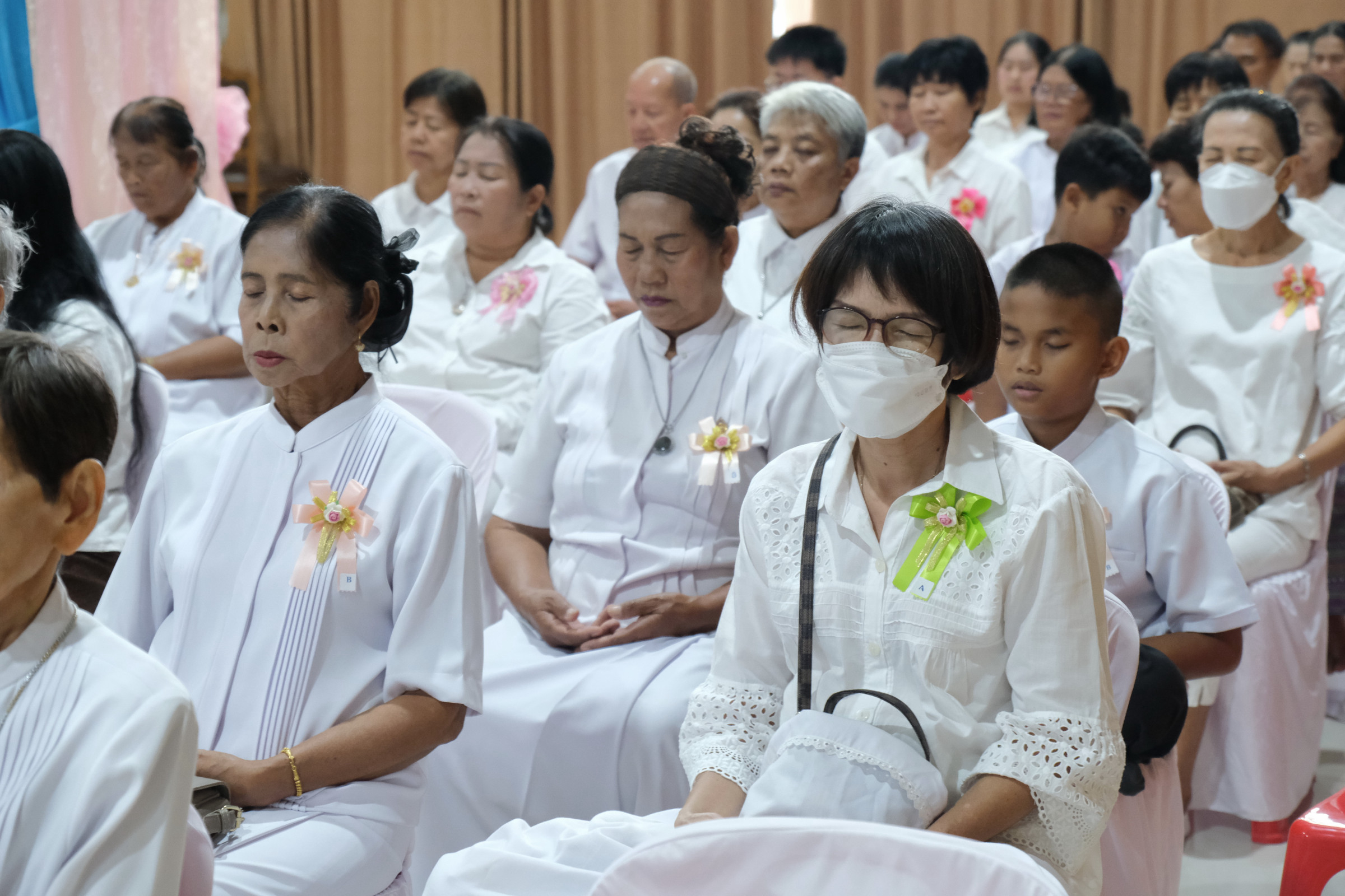 ภาพร่วมพิธีกรรมศูนย์อบรมเยาวชนคลองหลวง
