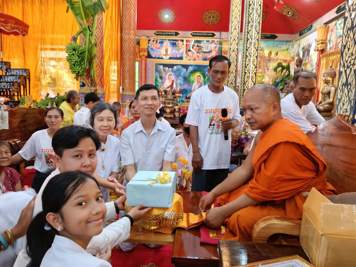 ภาพร่วมพิธีกรรมวัดเขาจำศีล (บ้านหลุมหิน)