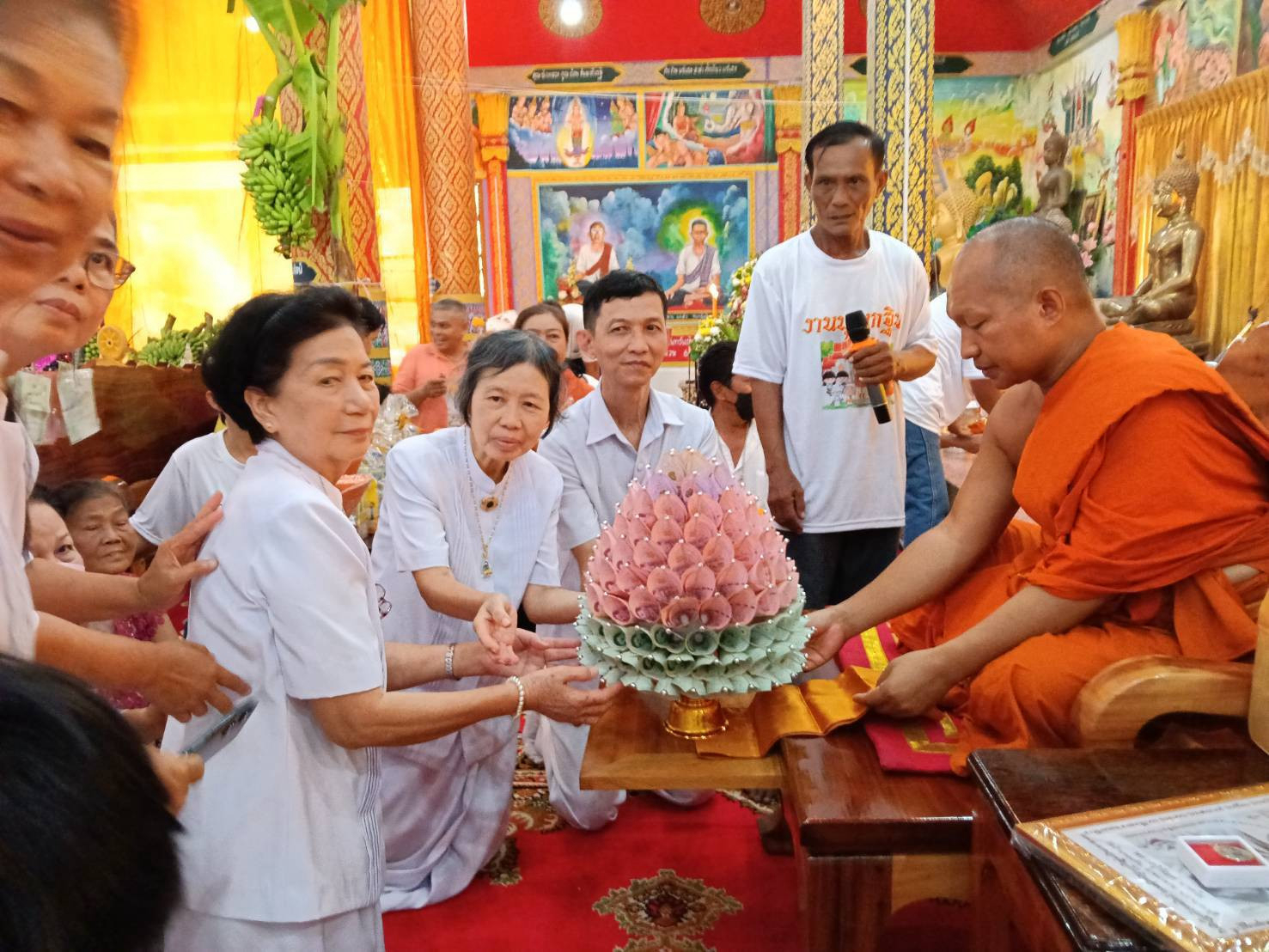 ภาพร่วมพิธีกรรมวัดเขาจำศีล (บ้านหลุมหิน)