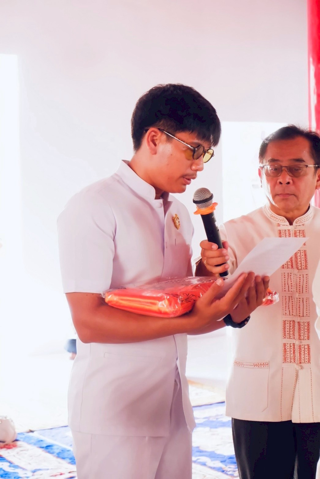 ภาพกล่าวคำถวายกฐินวัดทาดอยคำ