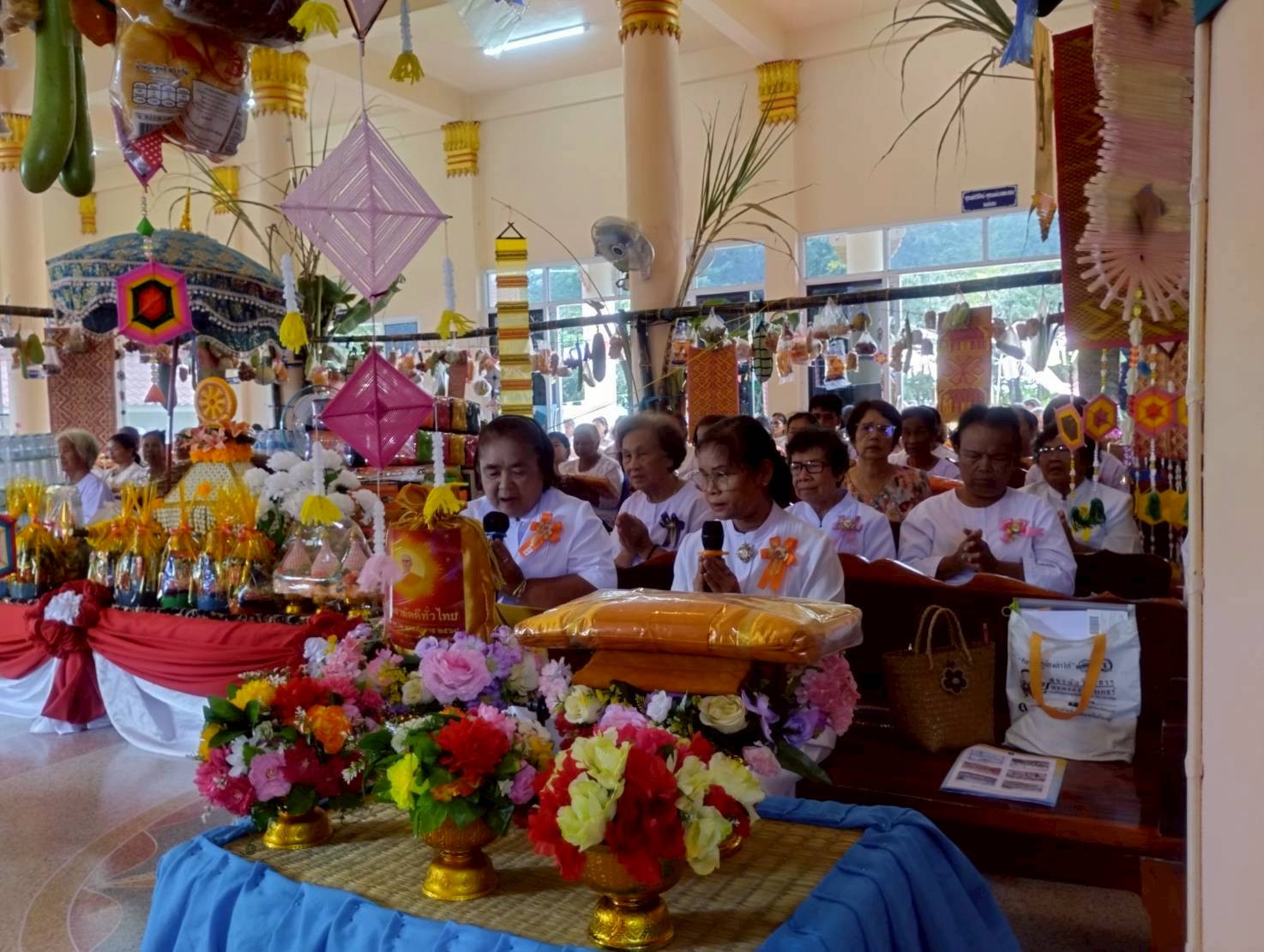 ภาพกล่าวคำถวายกฐินวัดบ้านปากคันฉู