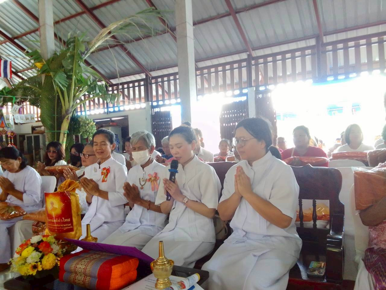 ภาพกล่าวคำถวายกฐินวัดดอนละนาม