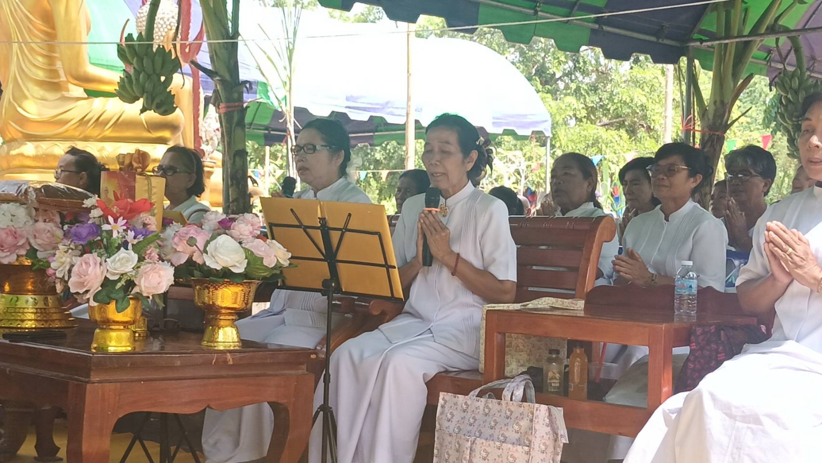 ภาพกล่าวคำถวายกฐินวัดพายัพซับใหญ่