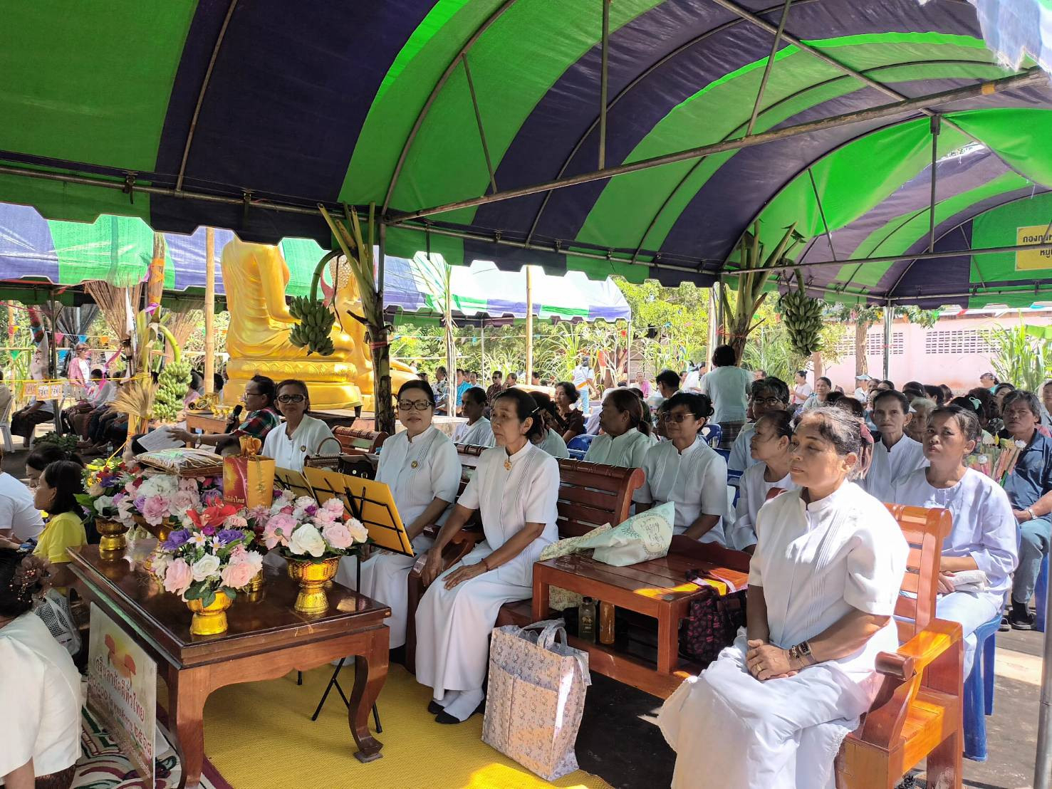 ภาพร่วมพิธีกรรมวัดพายัพซับใหญ่