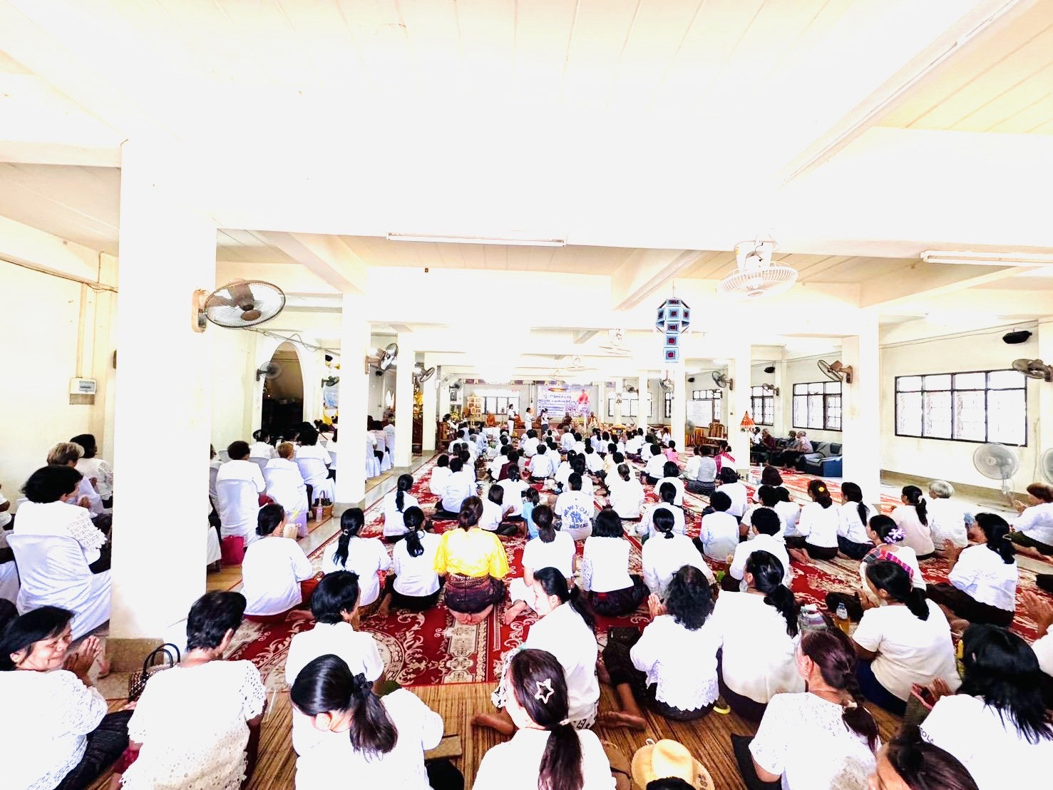 ภาพร่วมพิธีกรรมวัดมัชฌิมาวาส