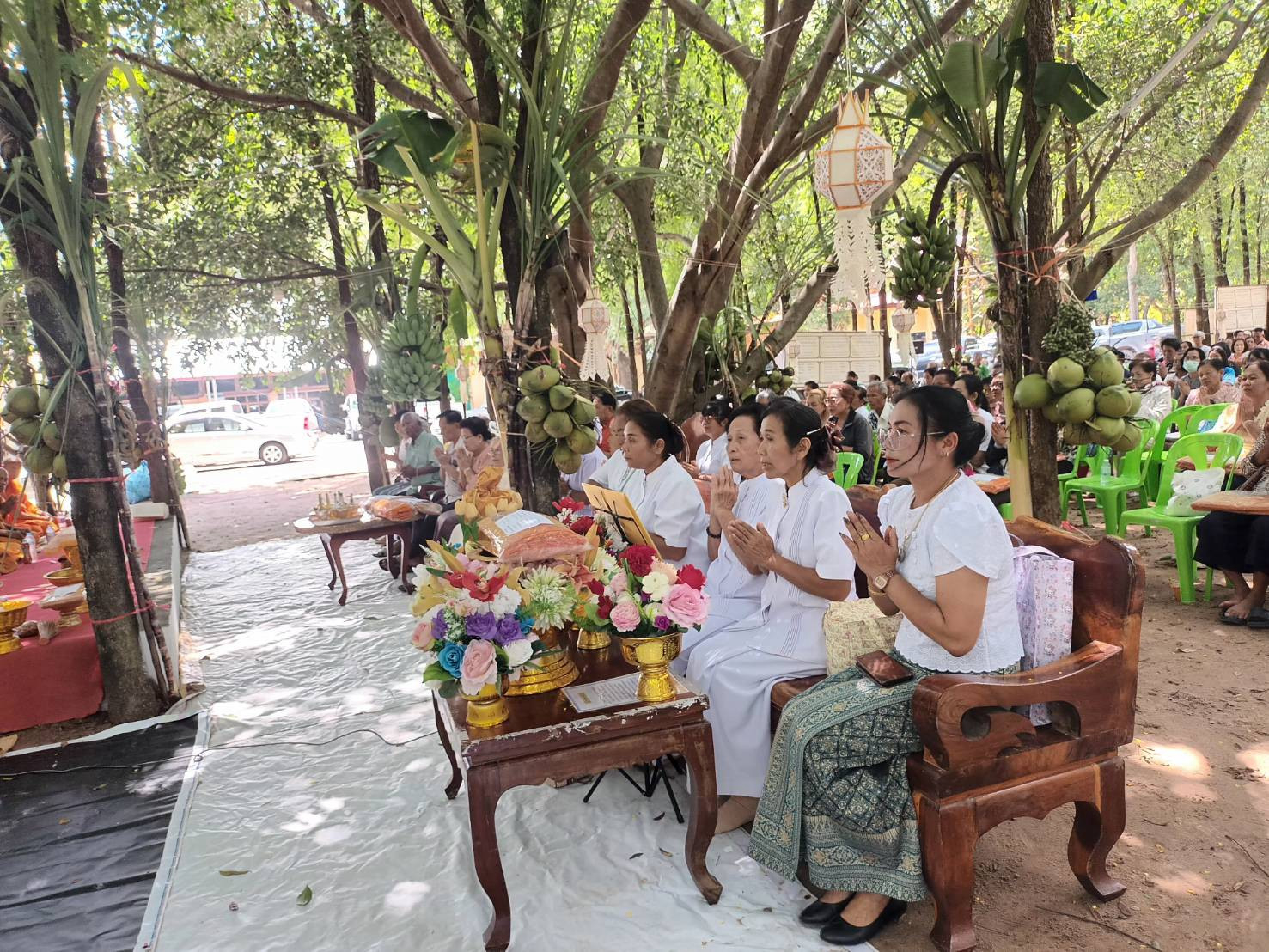 ภาพกล่าวคำถวายกฐินวัดหนองสองห้อง