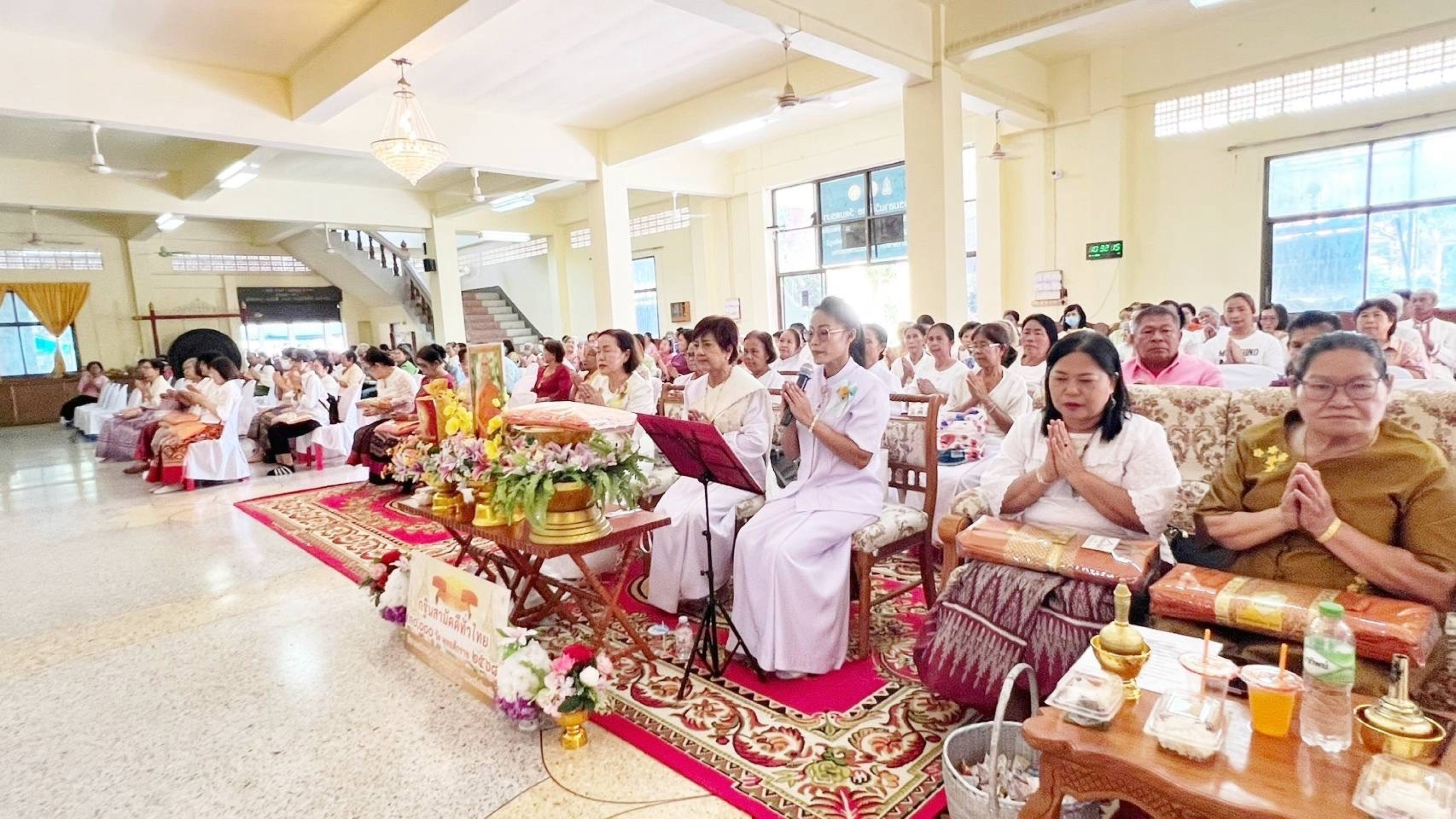 ภาพกล่าวคำถวายกฐินวัดนครบาล