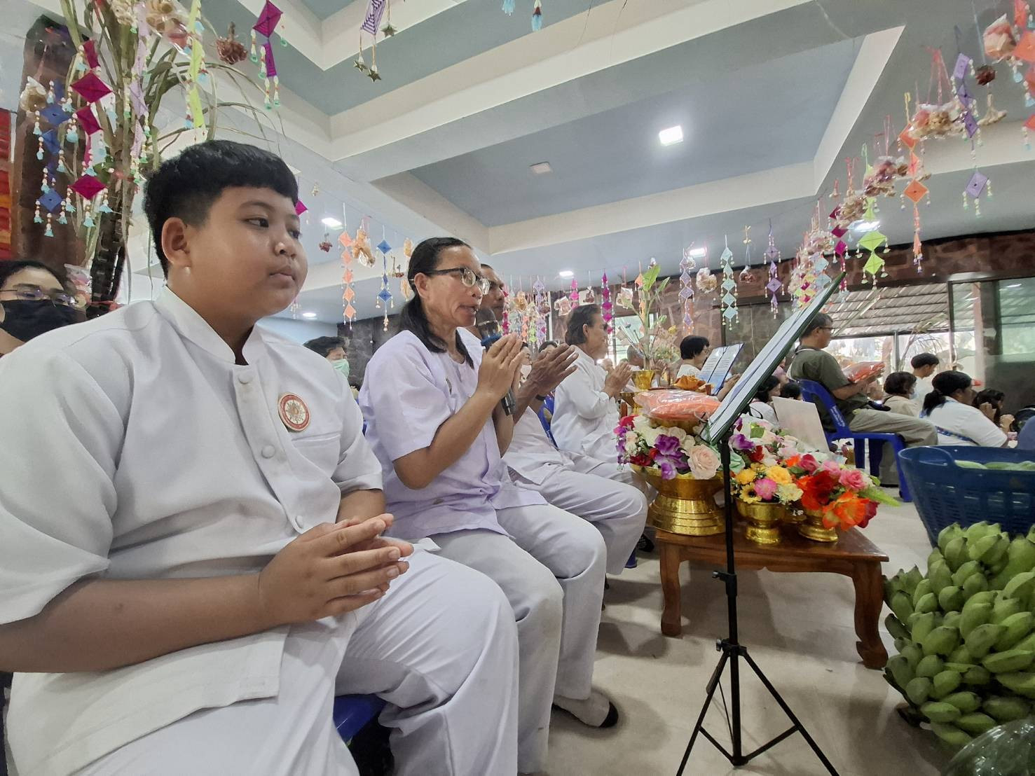 ภาพร่วมพิธีกรรมวัดพระพุทธบาทหลักศิลา