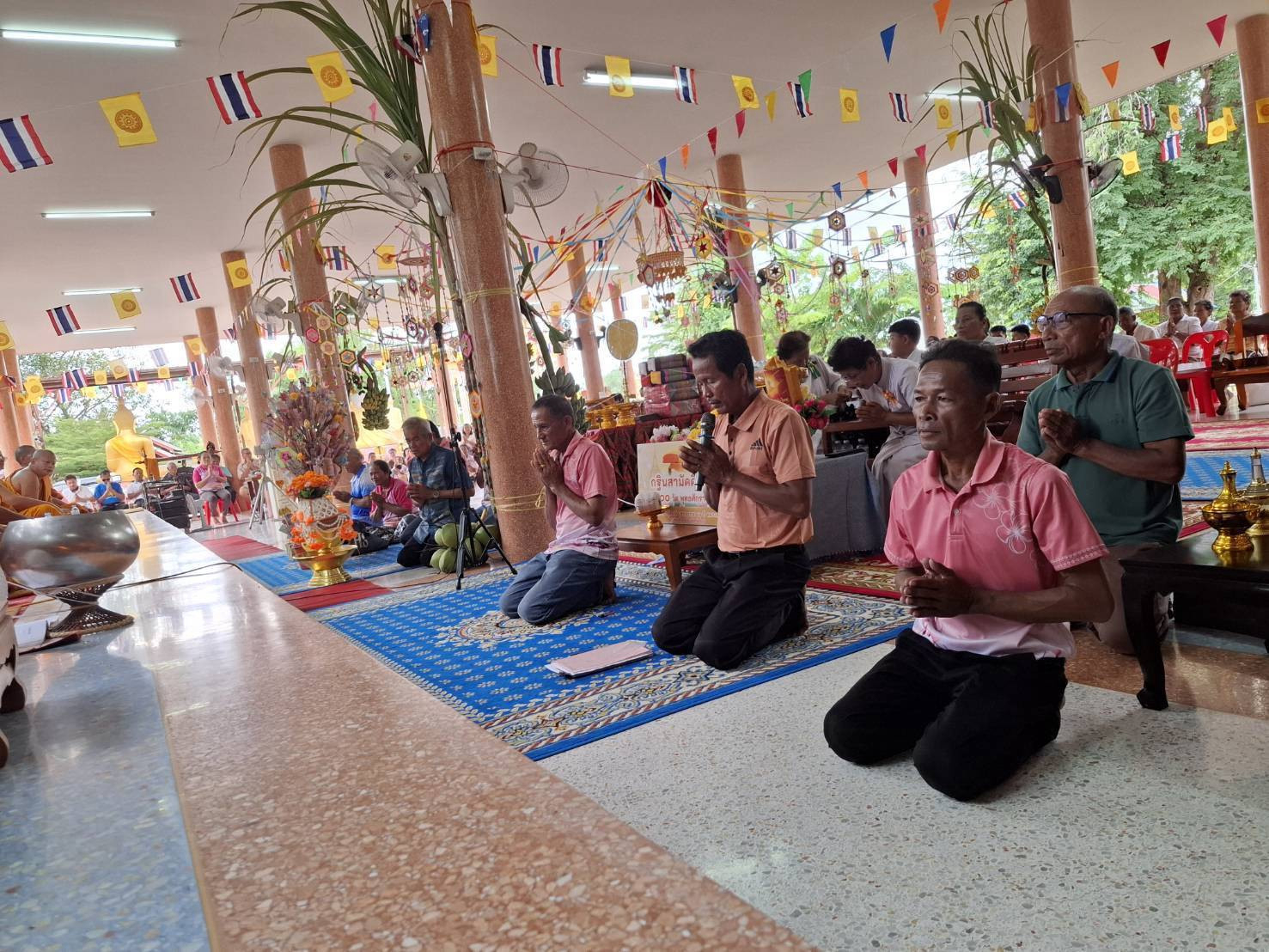 ภาพกล่าวคำถวายกฐินวัดโสกรวก