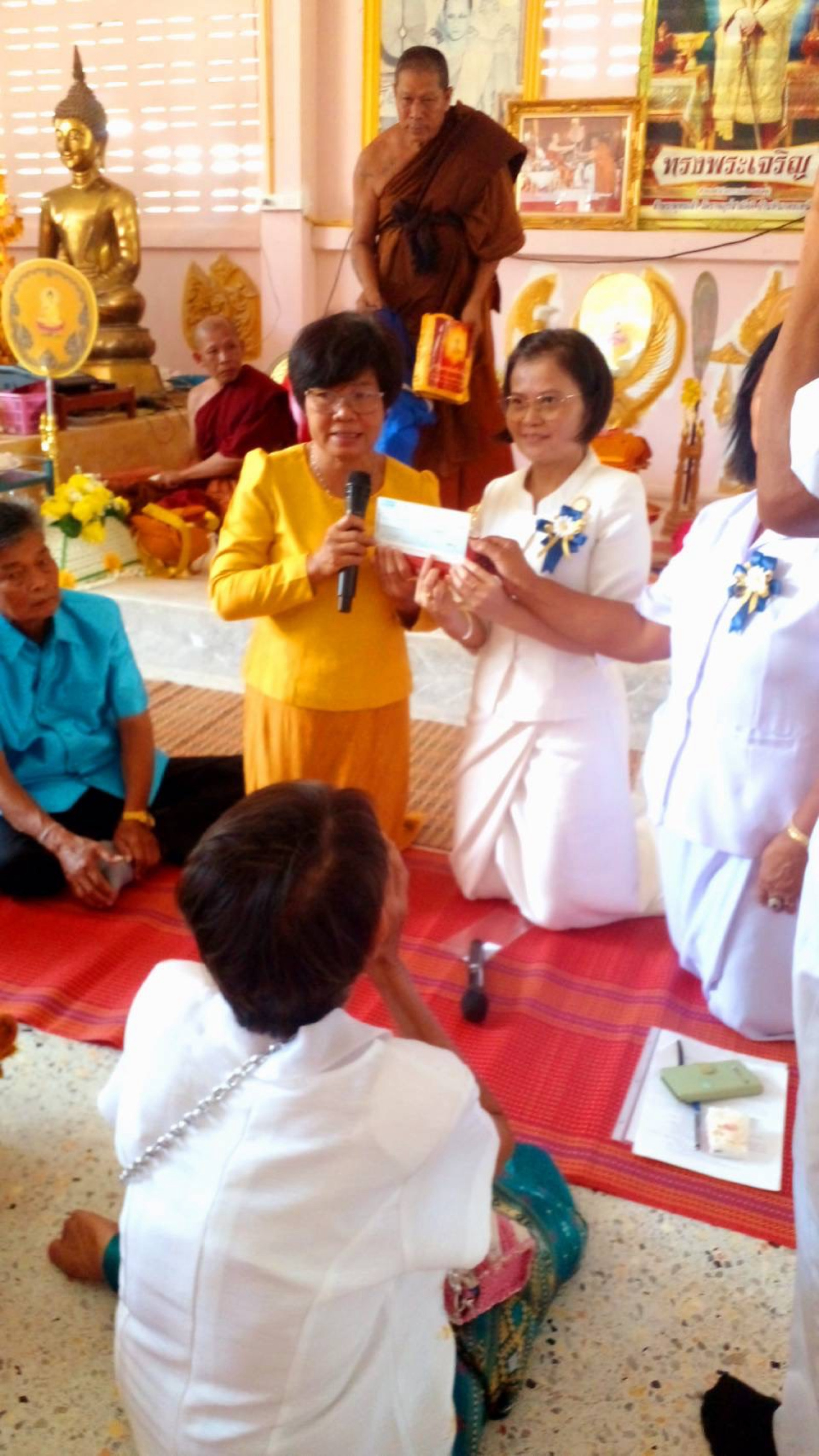 ภาพร่วมพิธีกรรมวัดราษฎร์สามัคคี