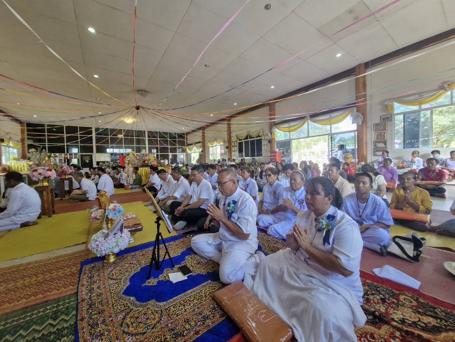 ภาพกล่าวคำถวายกฐินวัดอุดมคีรีเขต