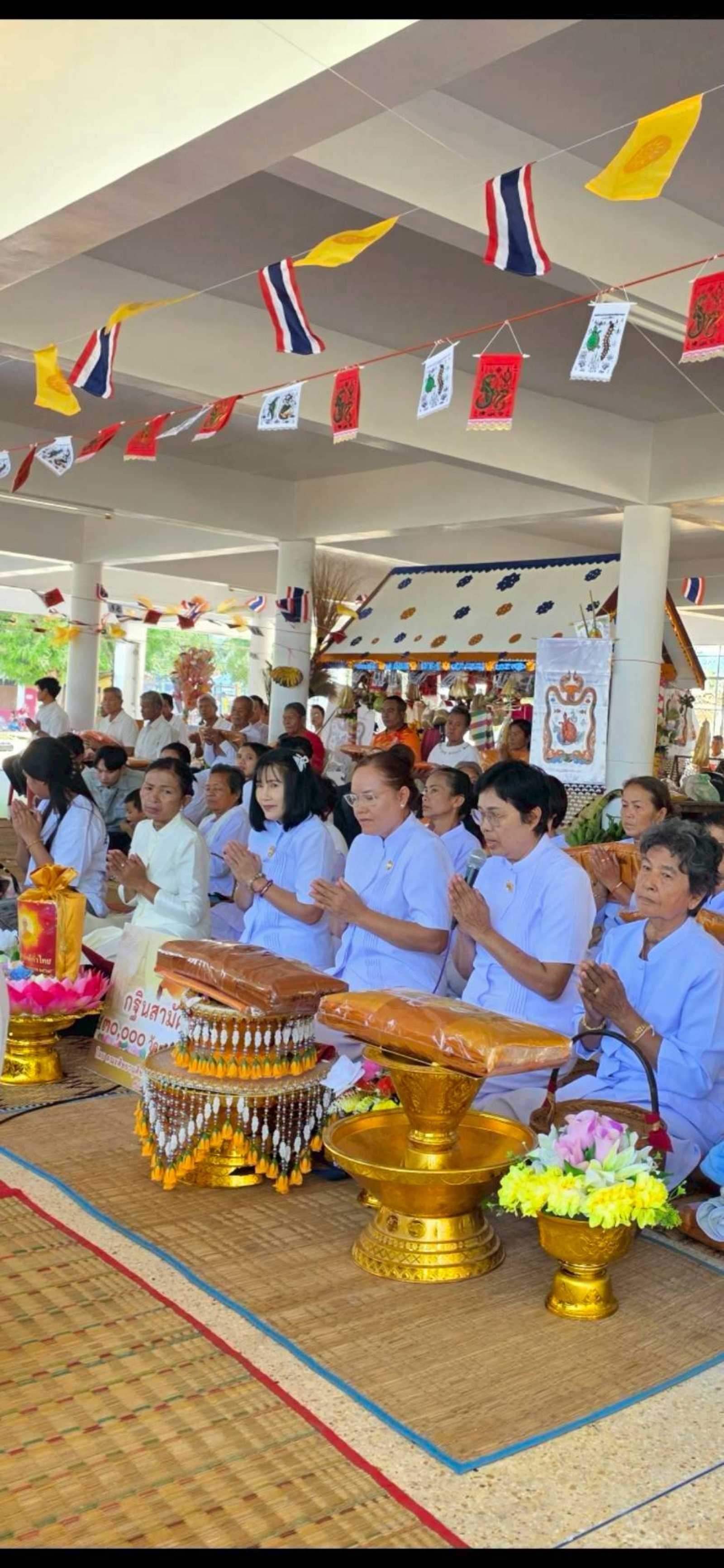 ภาพร่วมพิธีกรรมวัดชีลองเหนือ