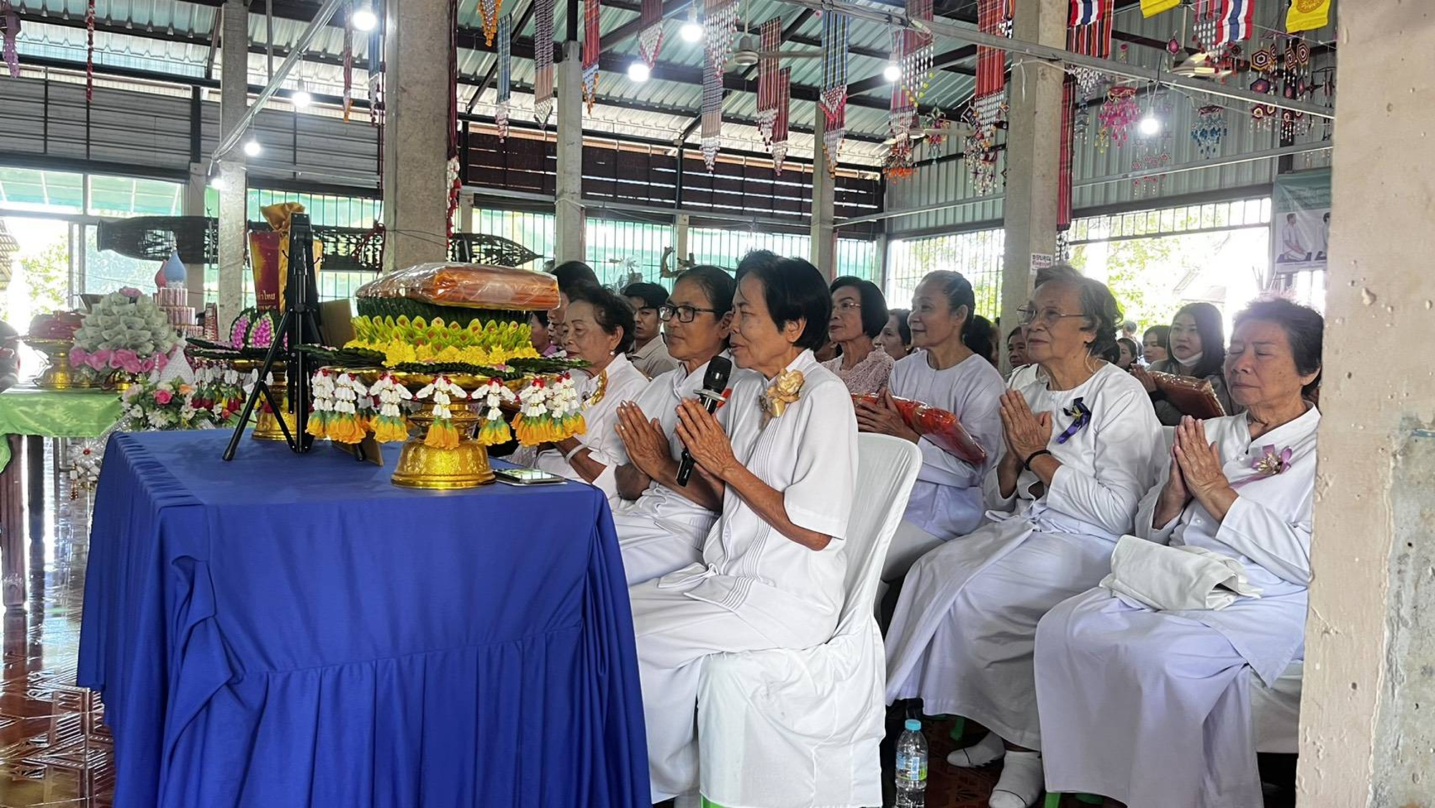 ภาพกล่าวคำถวายกฐินวัดศรีชมภู