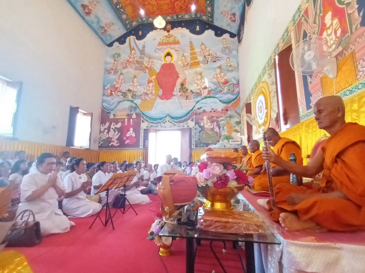 ภาพกล่าวคำถวายกฐินวัดซับใหม่