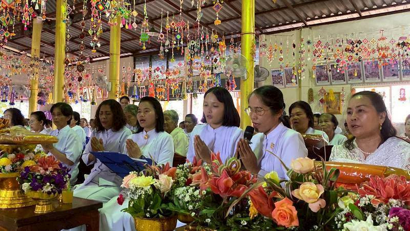 ภาพกล่าวคำถวายกฐินวัดสามัคคีธรรม