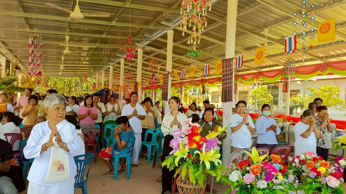 ภาพร่วมพิธีกรรมวัดโนนเก่าใหญ่