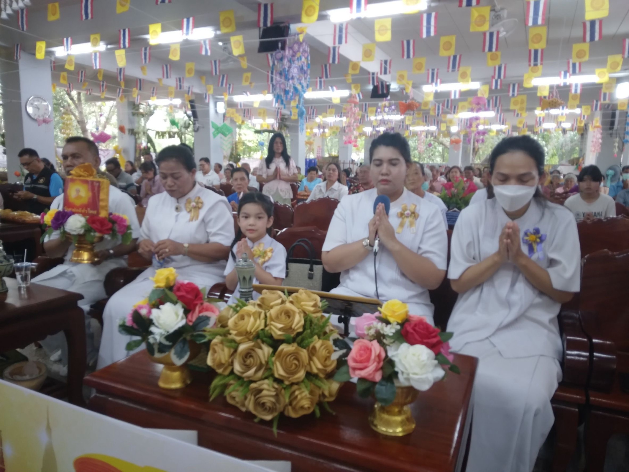 ภาพกล่าวคำถวายกฐินวัดหญ้าคา