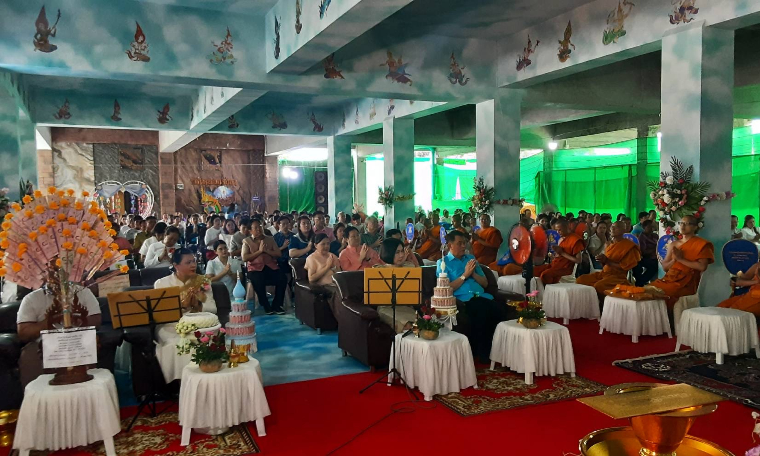 ภาพร่วมพิธีกรรมวัดหนองรังกา