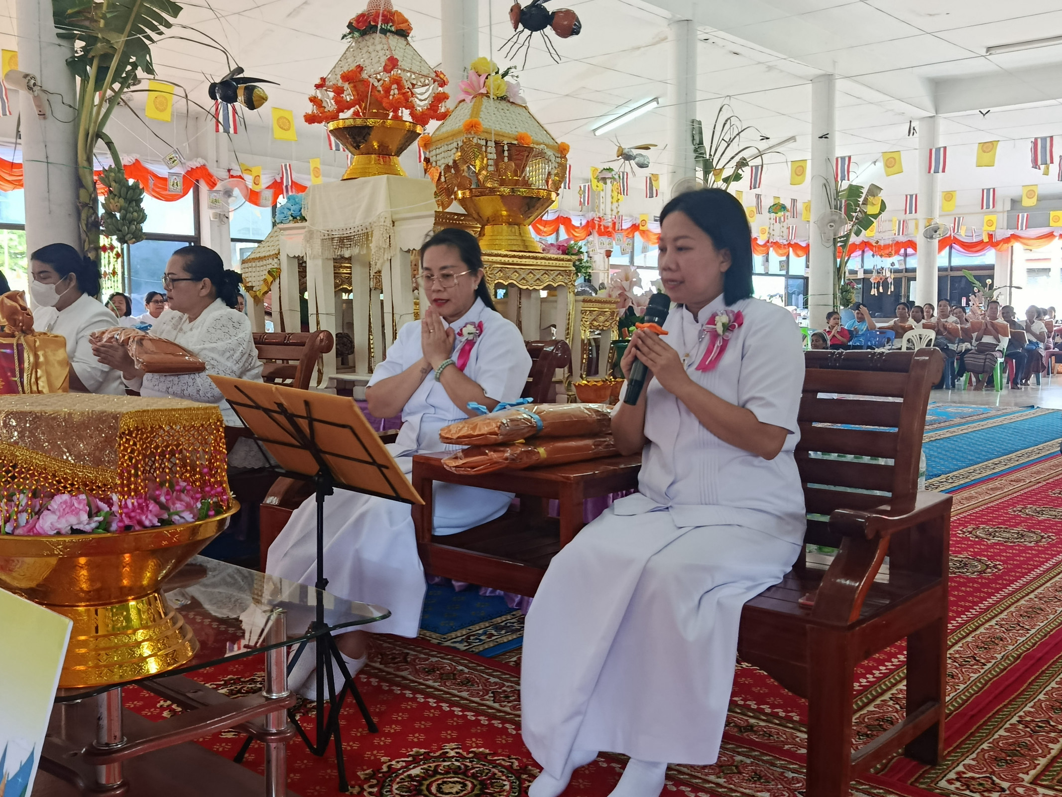 ภาพกล่าวคำถวายกฐินวัดใหม่สามัคคี ก.ม.9