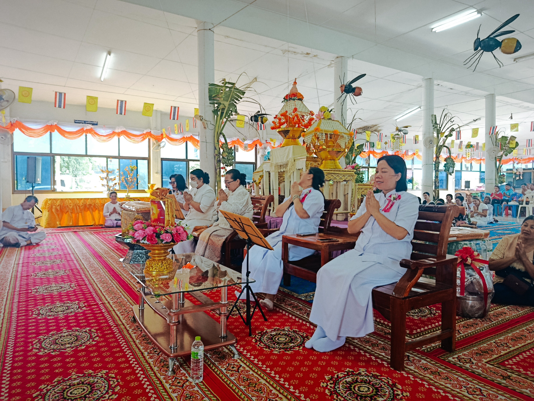 ภาพร่วมพิธีกรรมวัดใหม่สามัคคี ก.ม.9