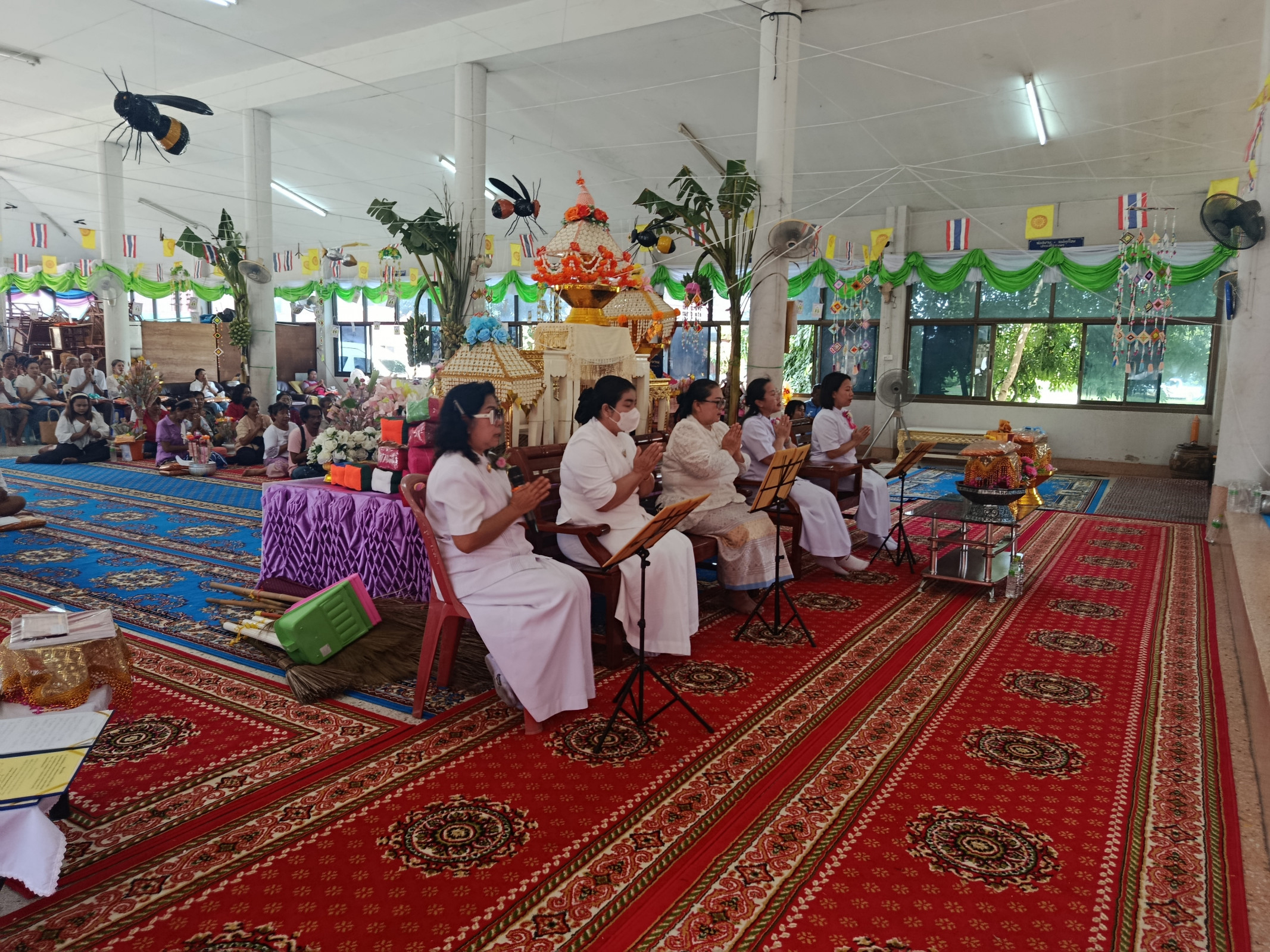 ภาพร่วมพิธีกรรมวัดใหม่สามัคคี ก.ม.9