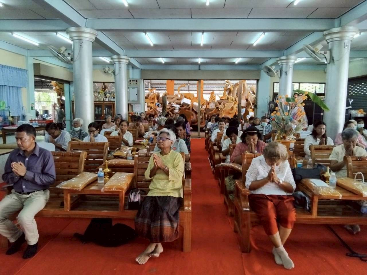 ภาพร่วมพิธีกรรมวัดศรีพุทธาราม