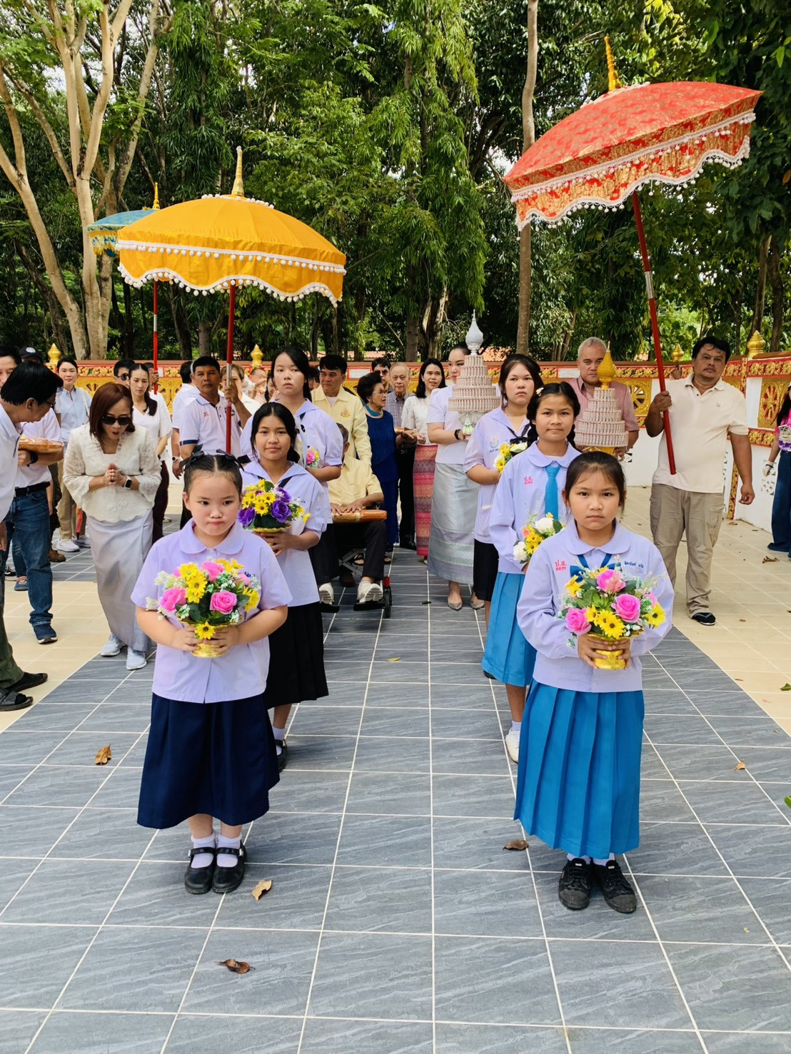 ภาพร่วมพิธีกรรมวัดท่ามะปรางค์