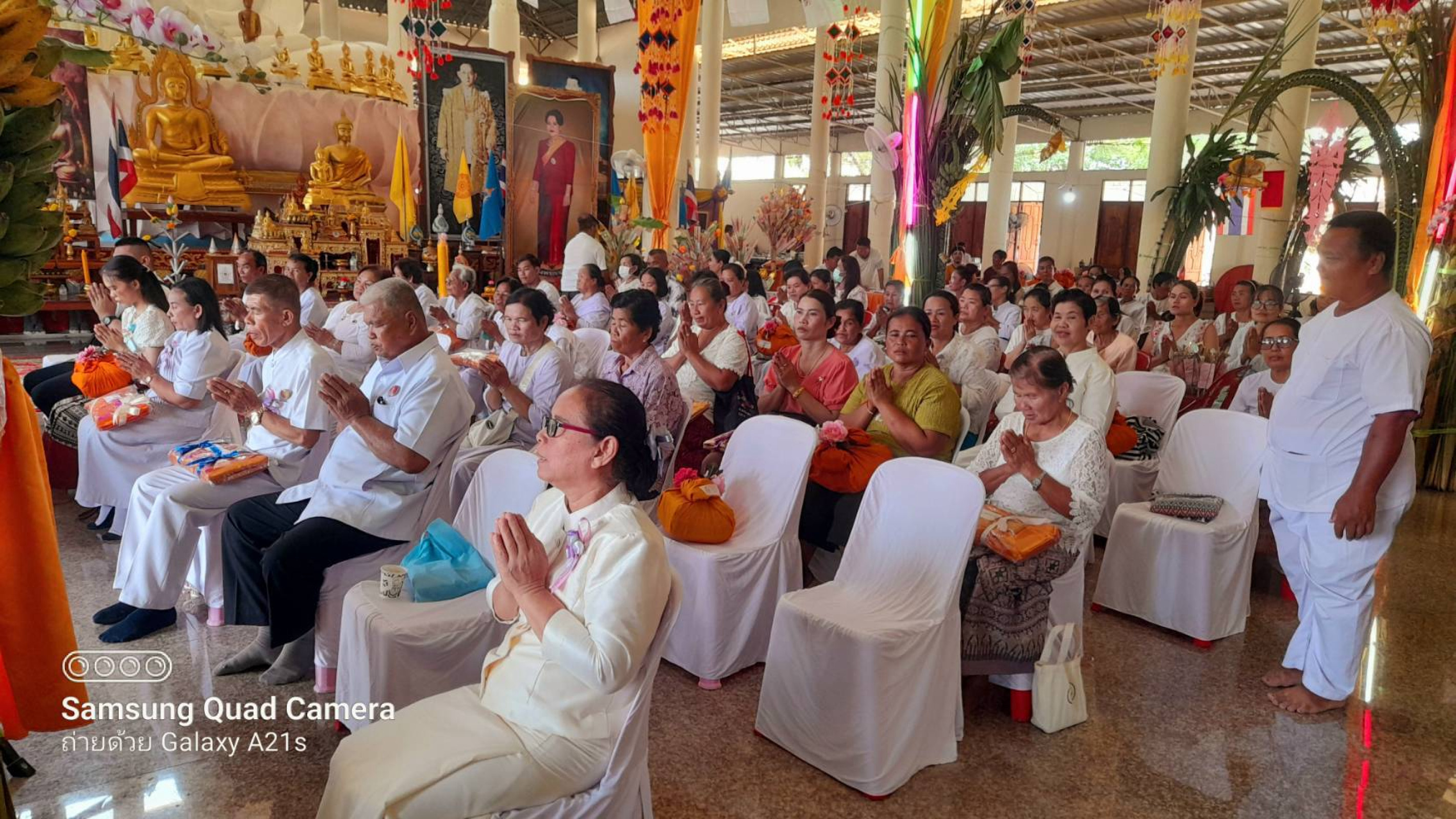 ภาพร่วมพิธีกรรมวัดกุดขมิ้น