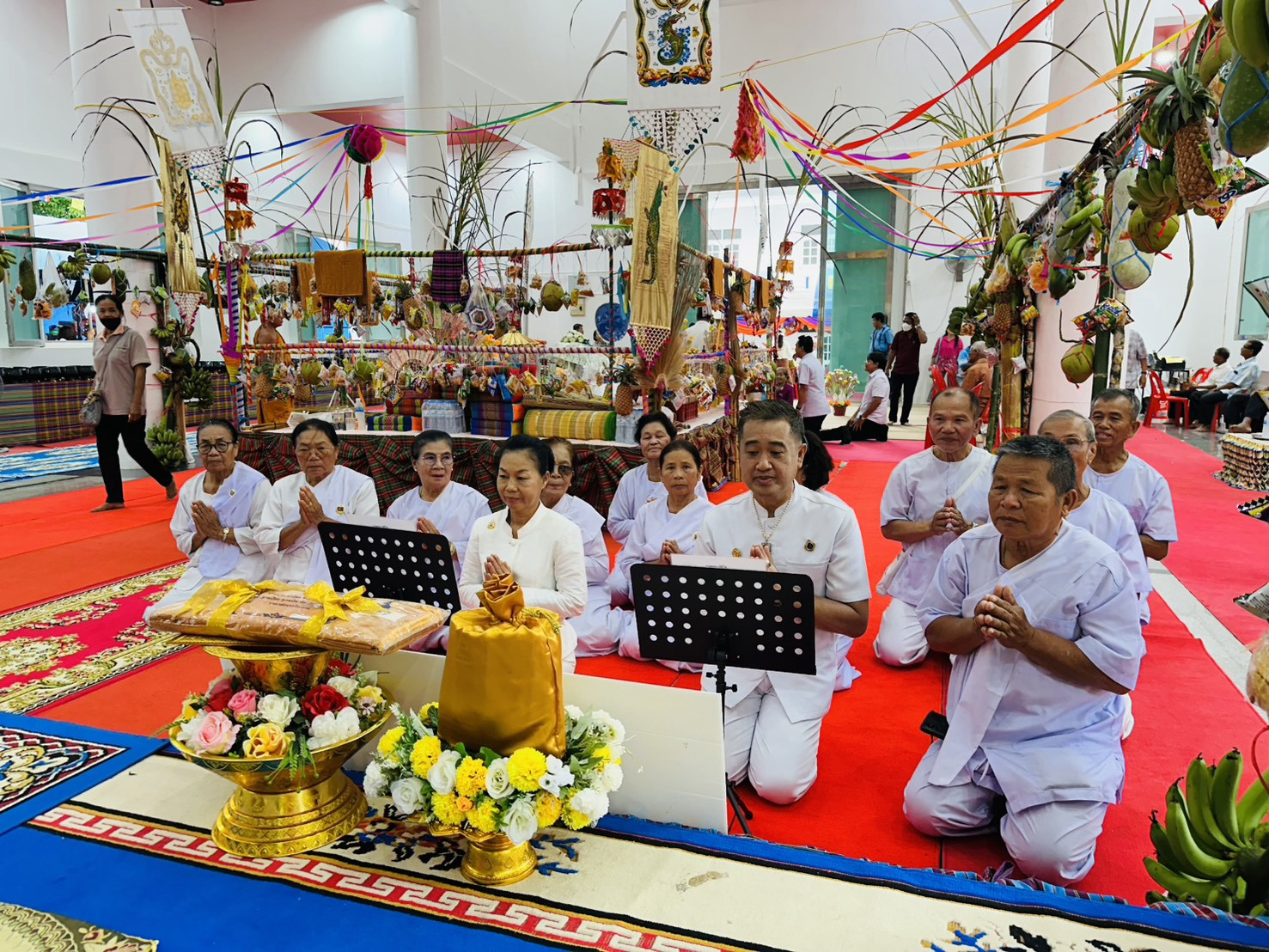 ภาพกล่าวคำถวายกฐินวัดชัยมงคล