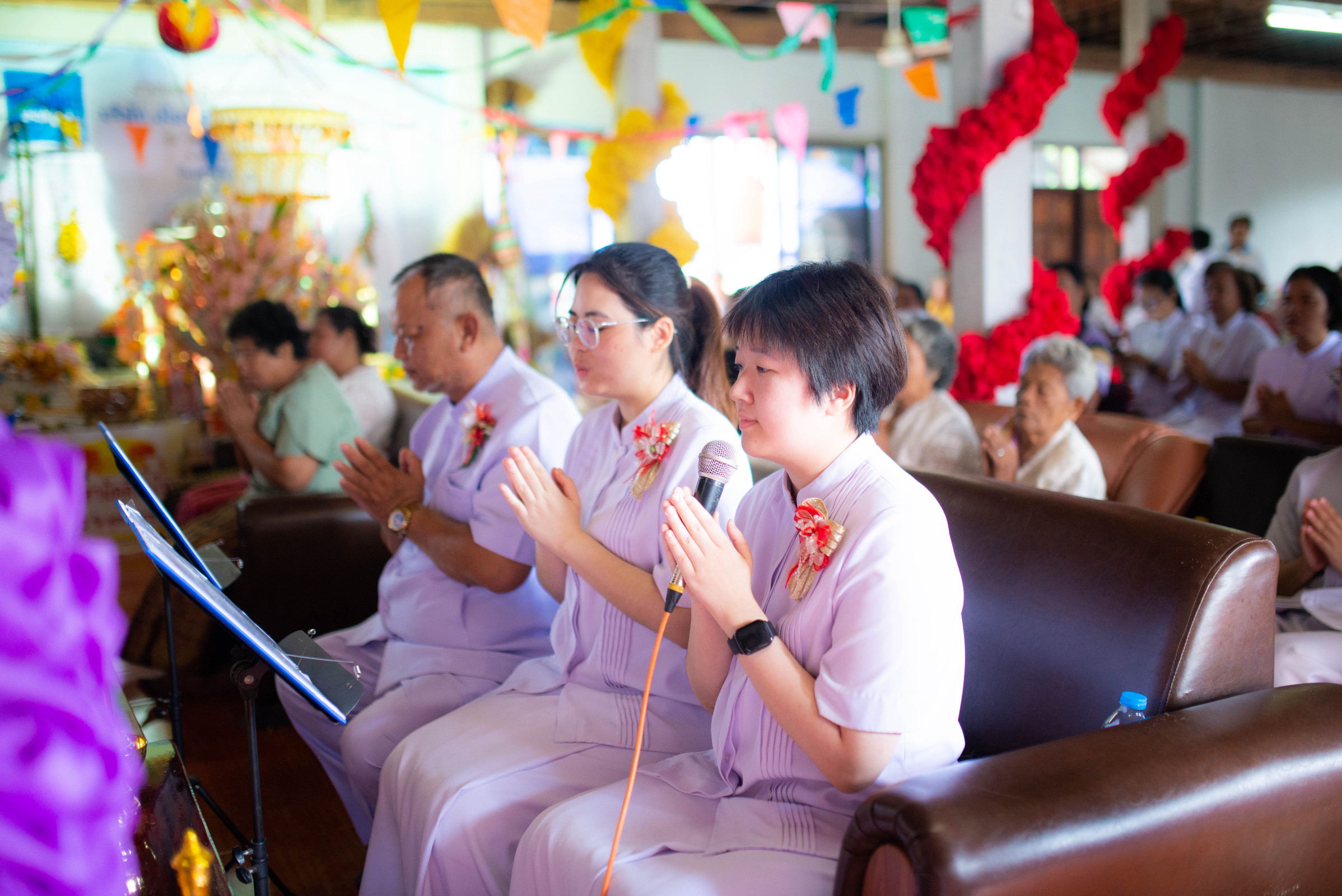 ภาพกล่าวคำถวายกฐินวัดประชาวาส