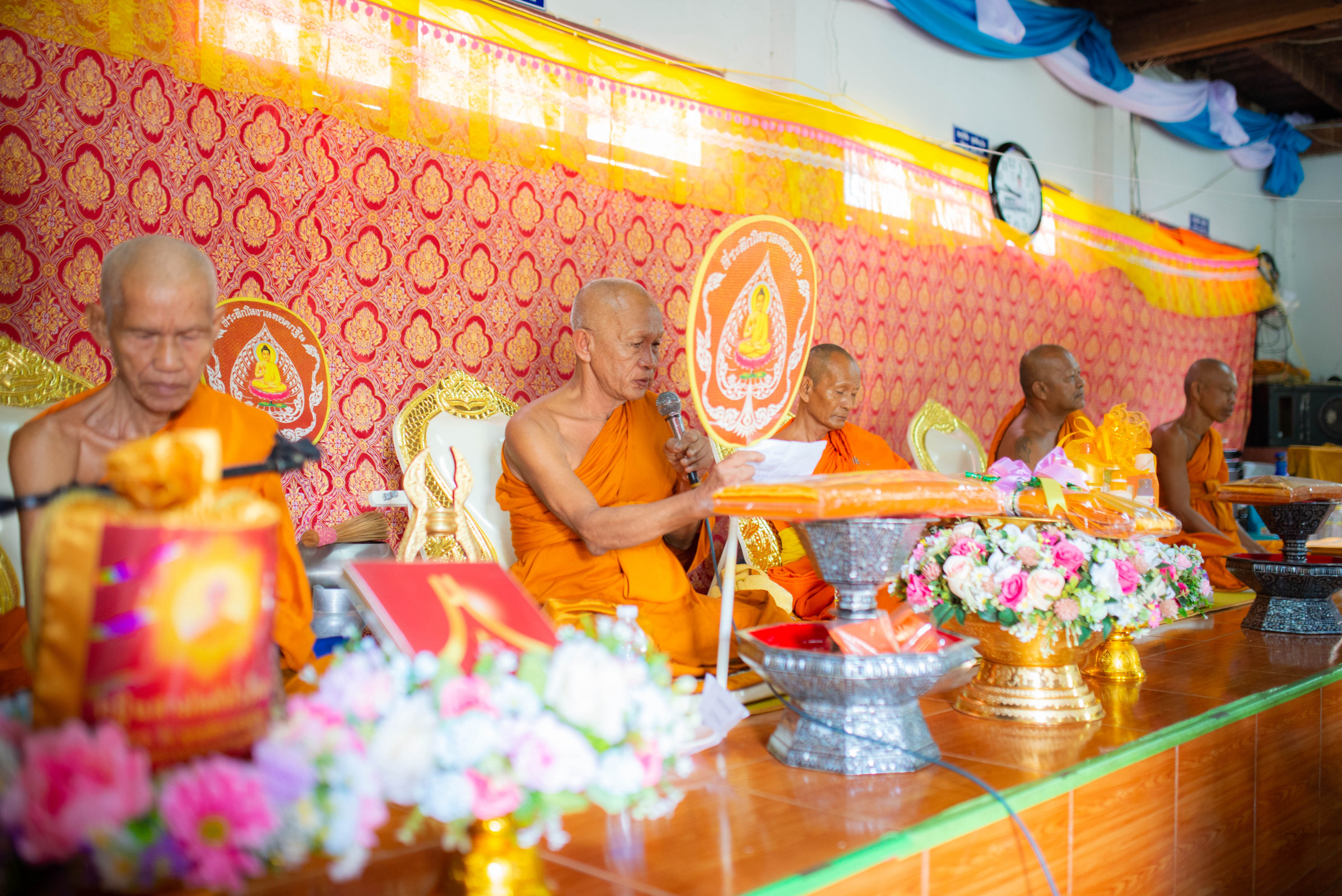 ภาพร่วมพิธีกรรมวัดประชาวาส