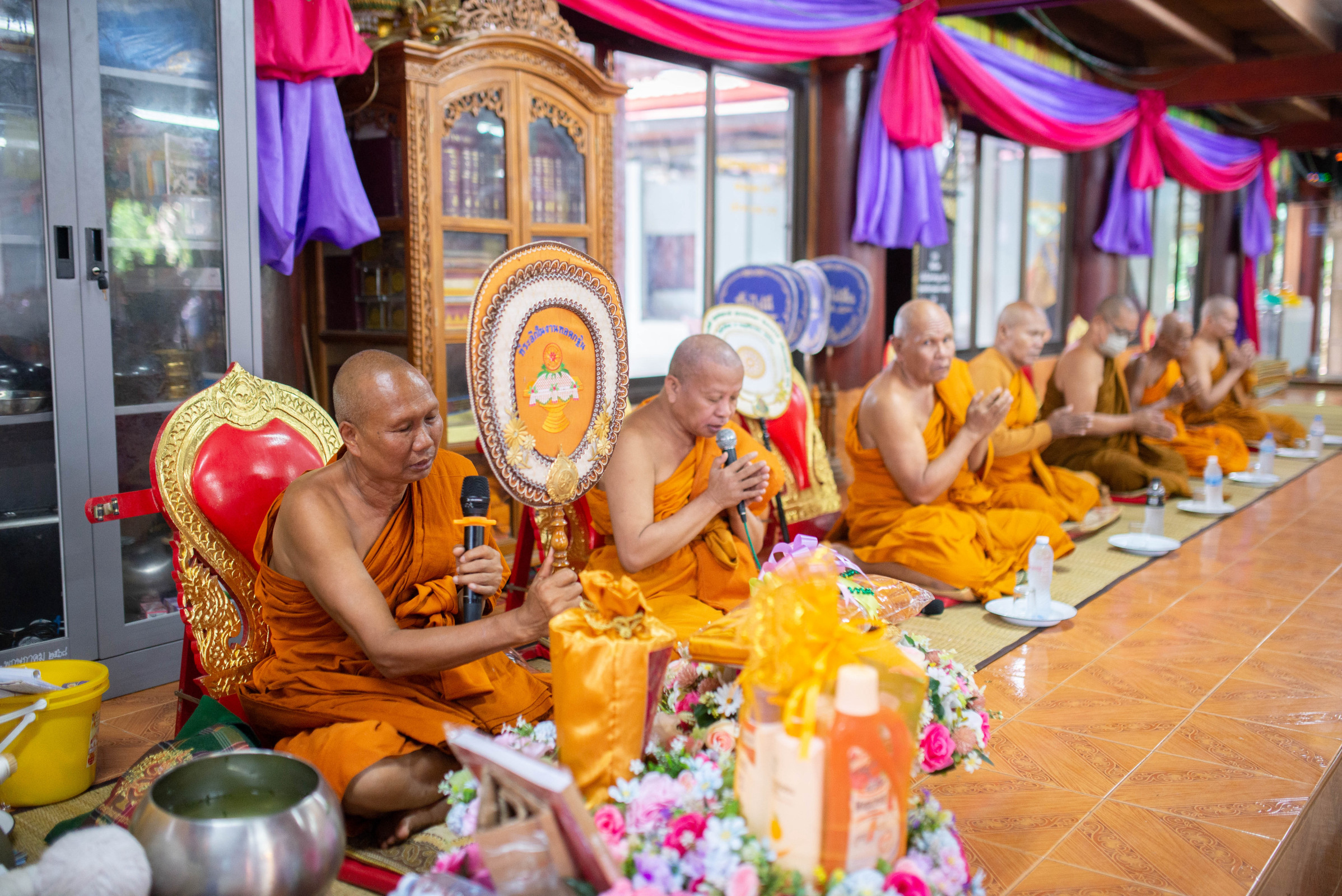 ภาพร่วมพิธีกรรมวัดบึงไทย